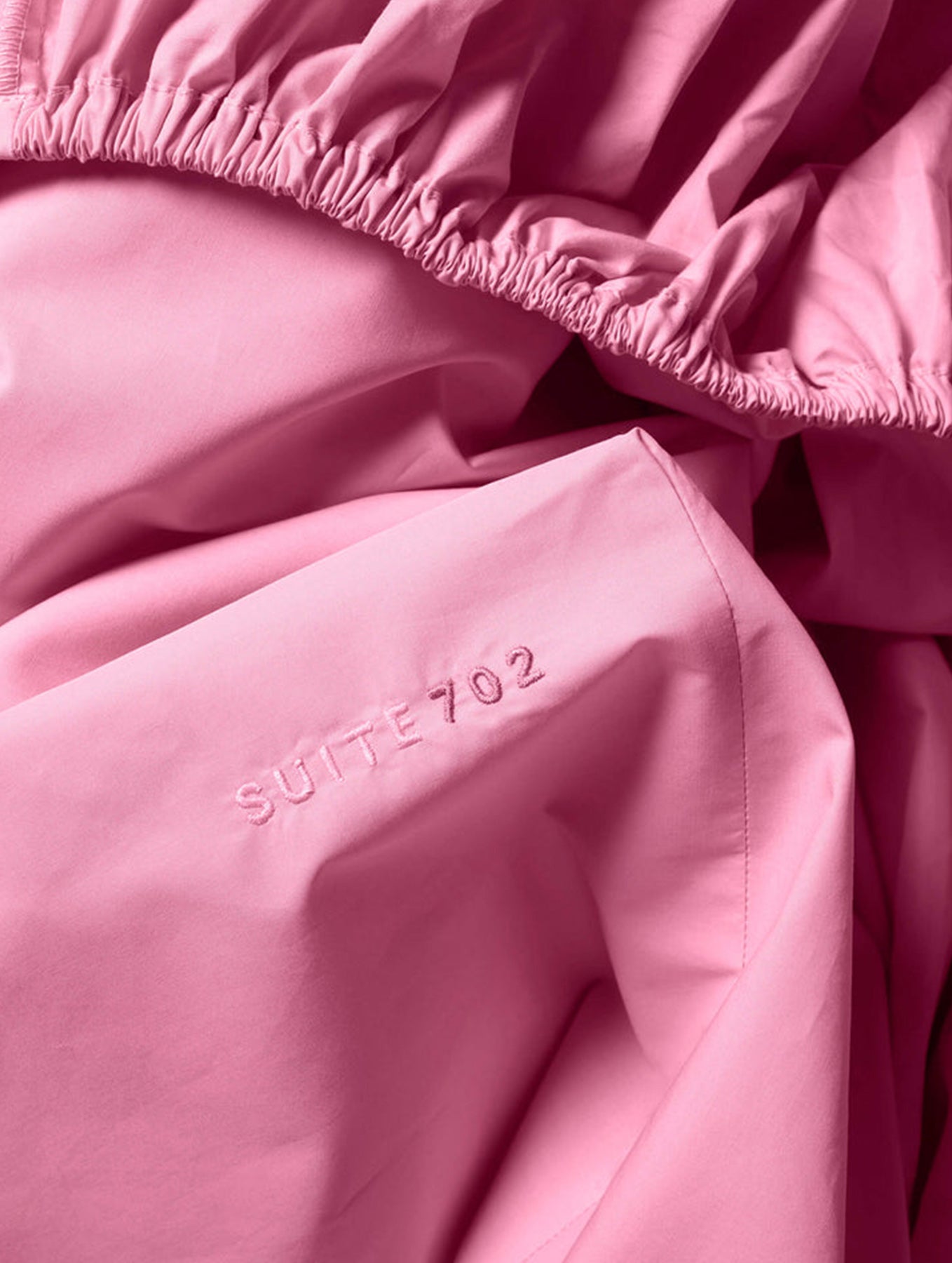 Spannbettlaken Baumwolle - Pink Candy