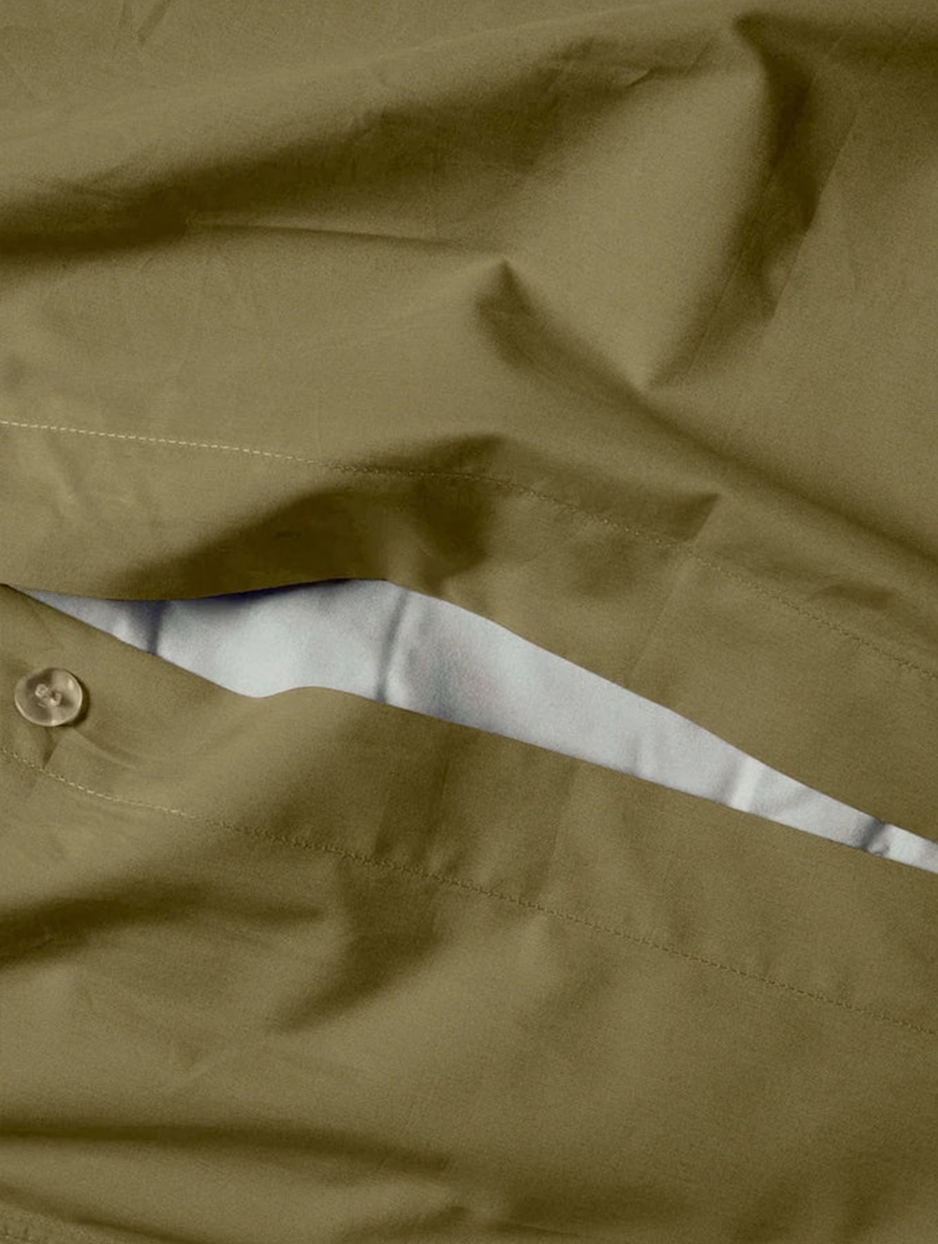 Bettbezug Baumwolle - Olive Green