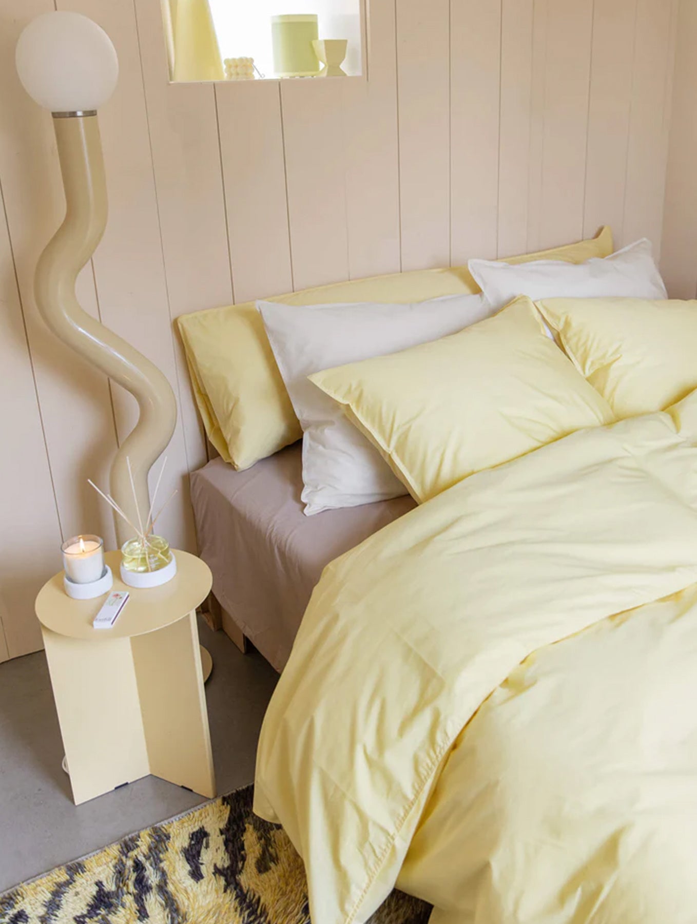 Bettbezug Baumwolle - Butter Yellow