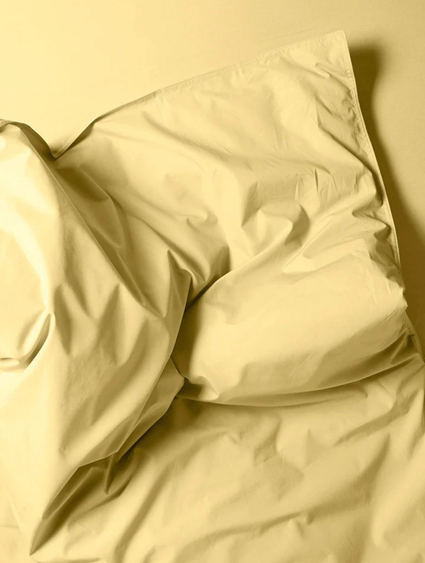 Bettbezug Baumwolle - Butter Yellow