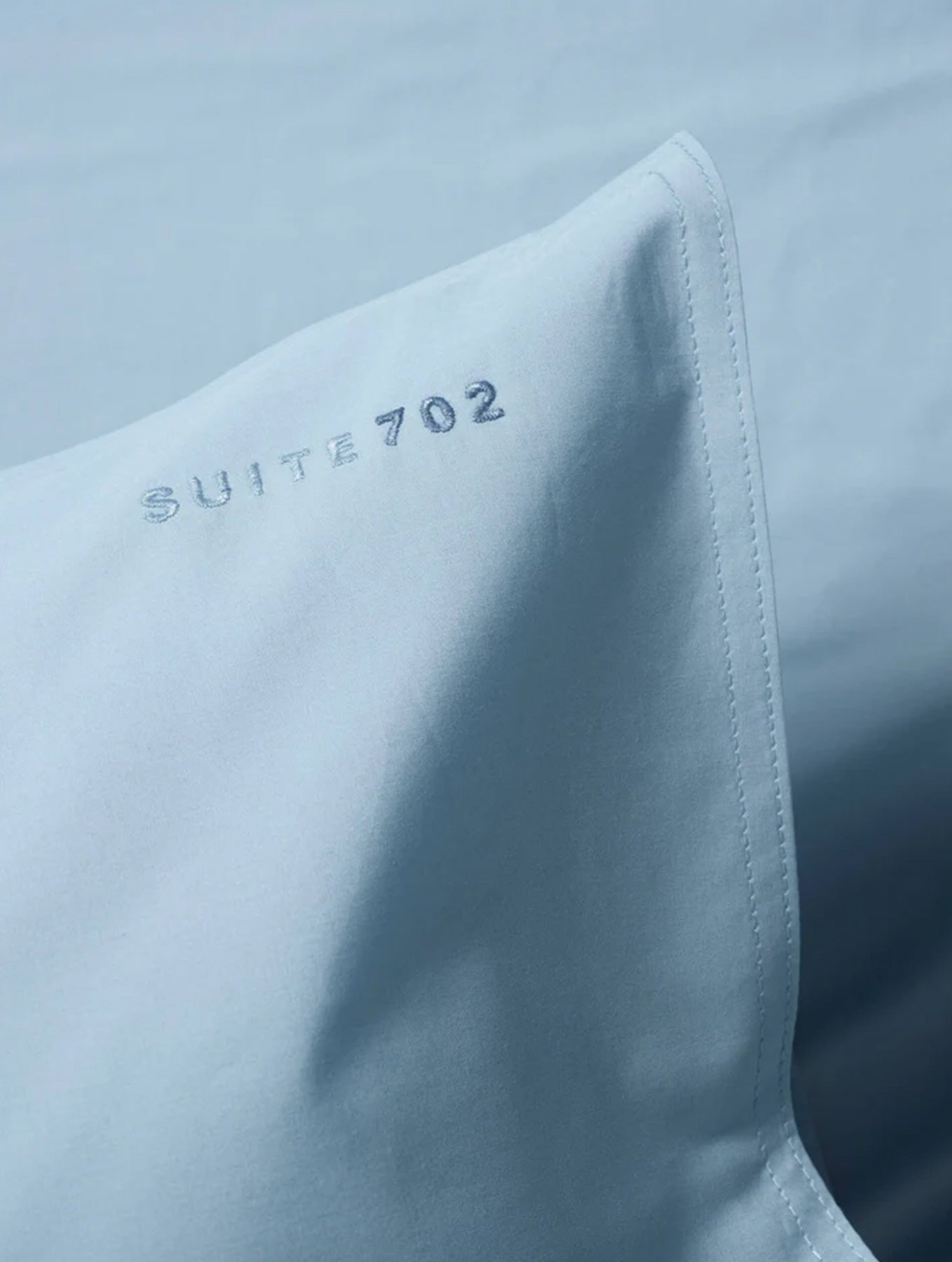 Kissenbezug Baumwolle - Sky Blue