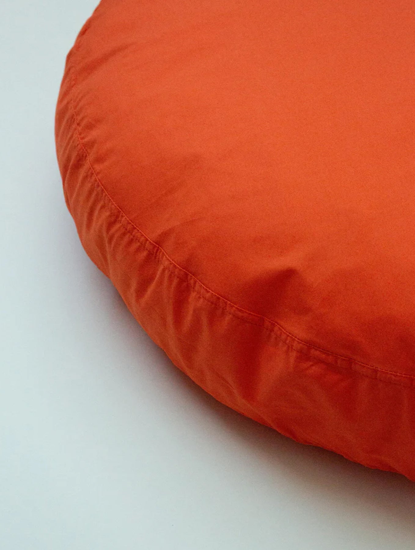 Kissenbezug Baumwolle - "Really bigDOT" - Poppy Orange