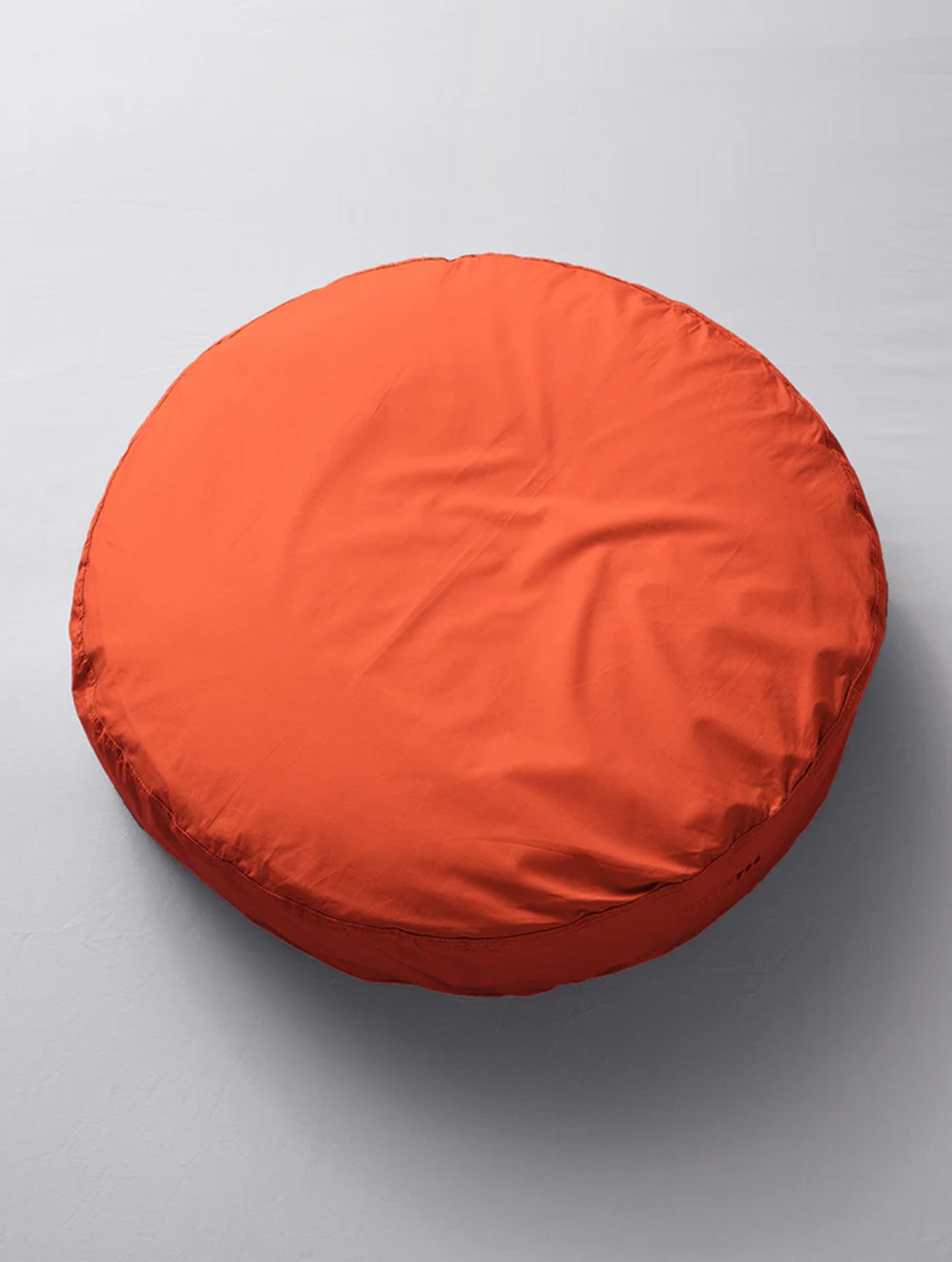 Kissenbezug Baumwolle - "Really bigDOT" - Poppy Orange