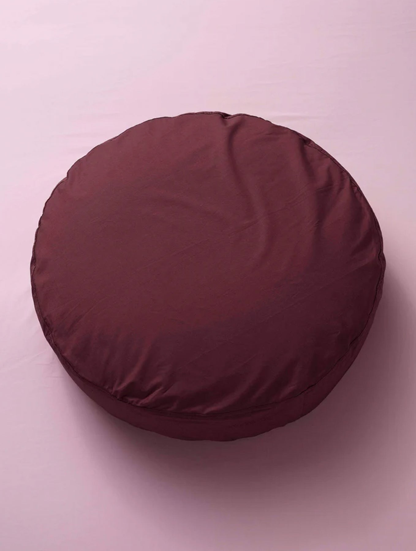 Kissenbezug Baumwolle - "Really bigDOT" - Brique Red