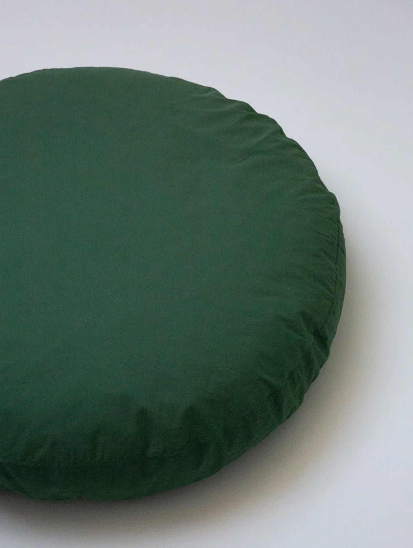 Kissenbezug Baumwolle - "Really bigDOT" - Forest Green