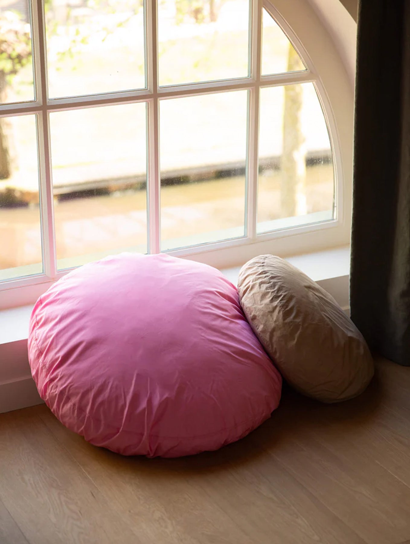 Kissenbezug Baumwolle - "Really bigDOT" - Pink Candy