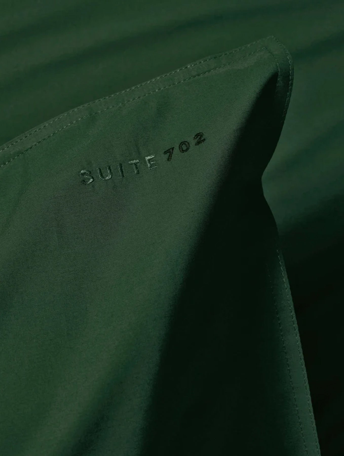 Kissenbezug Baumwolle - Forest Green