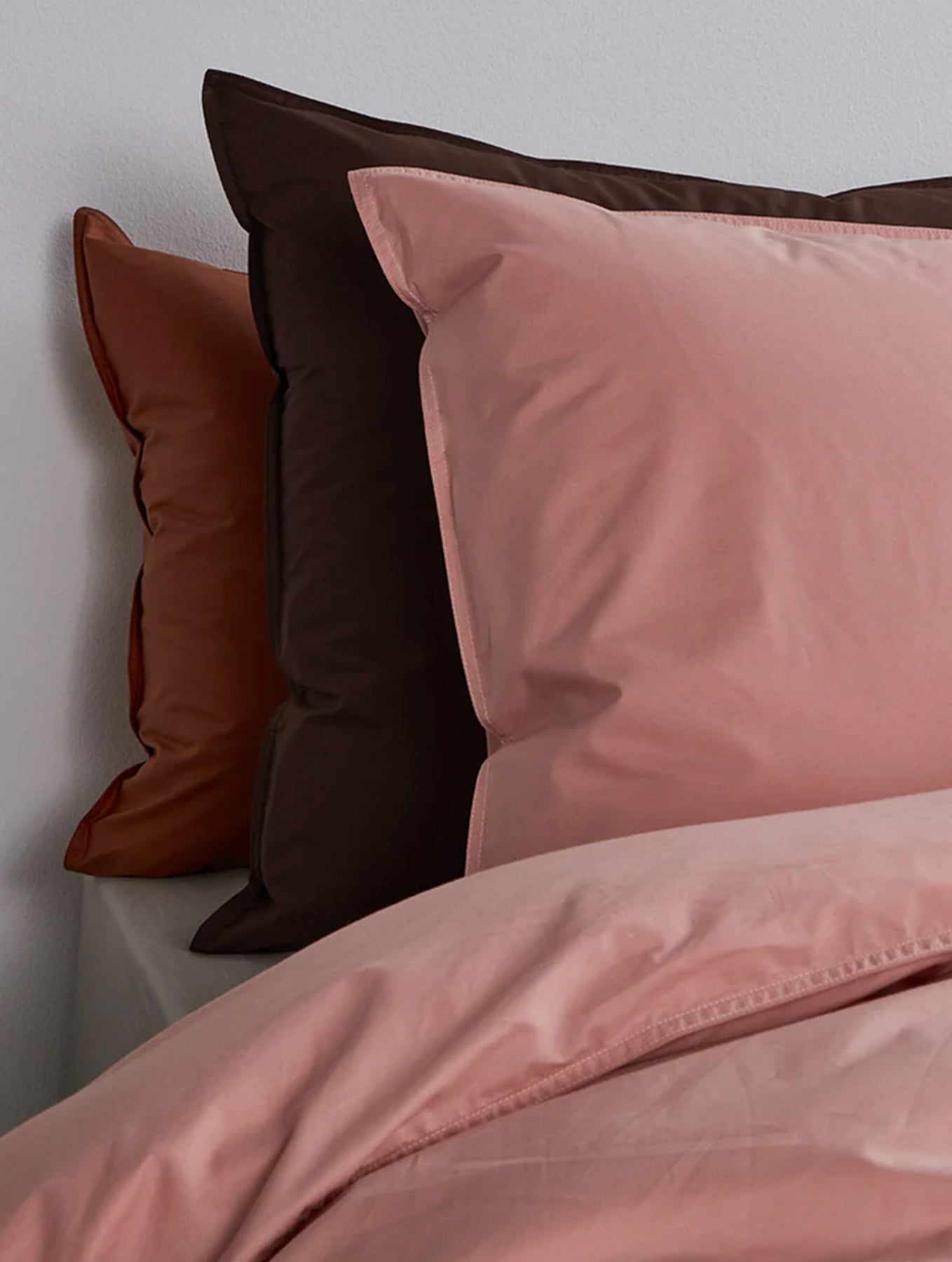 Kissenbezug Baumwolle - Dusty Rose