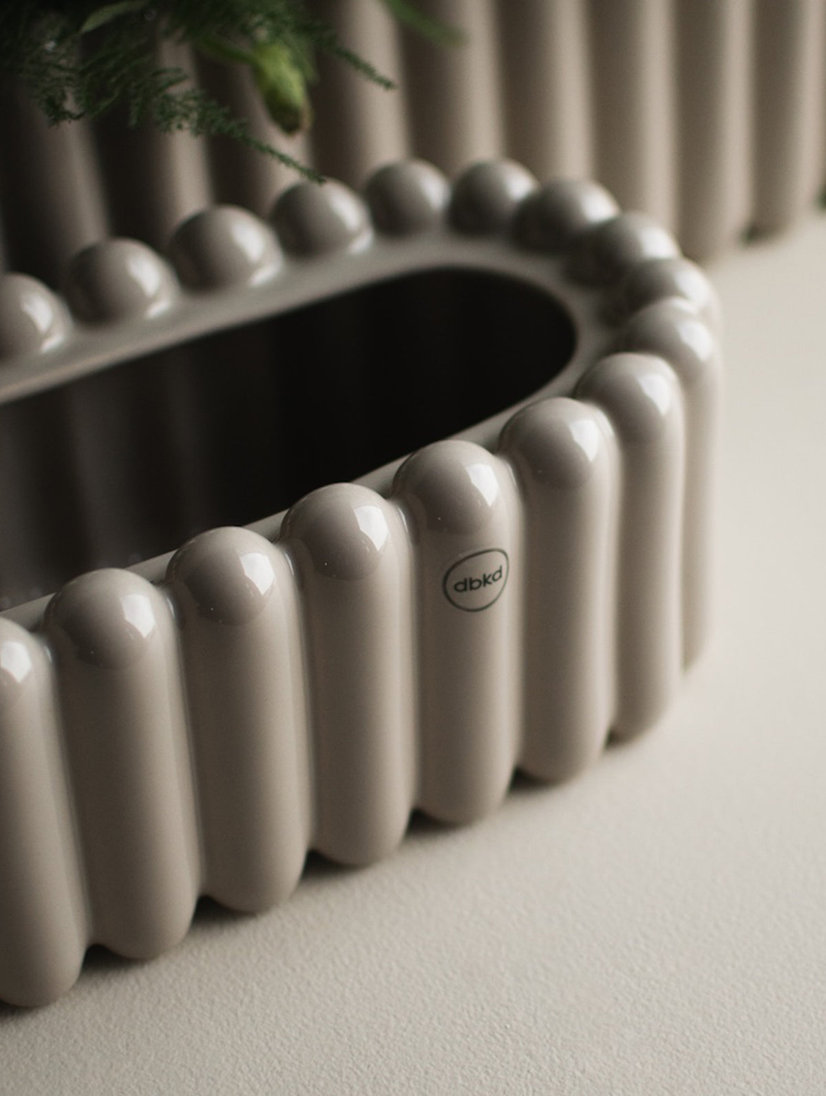 Blumentopf "Mist" - Oval