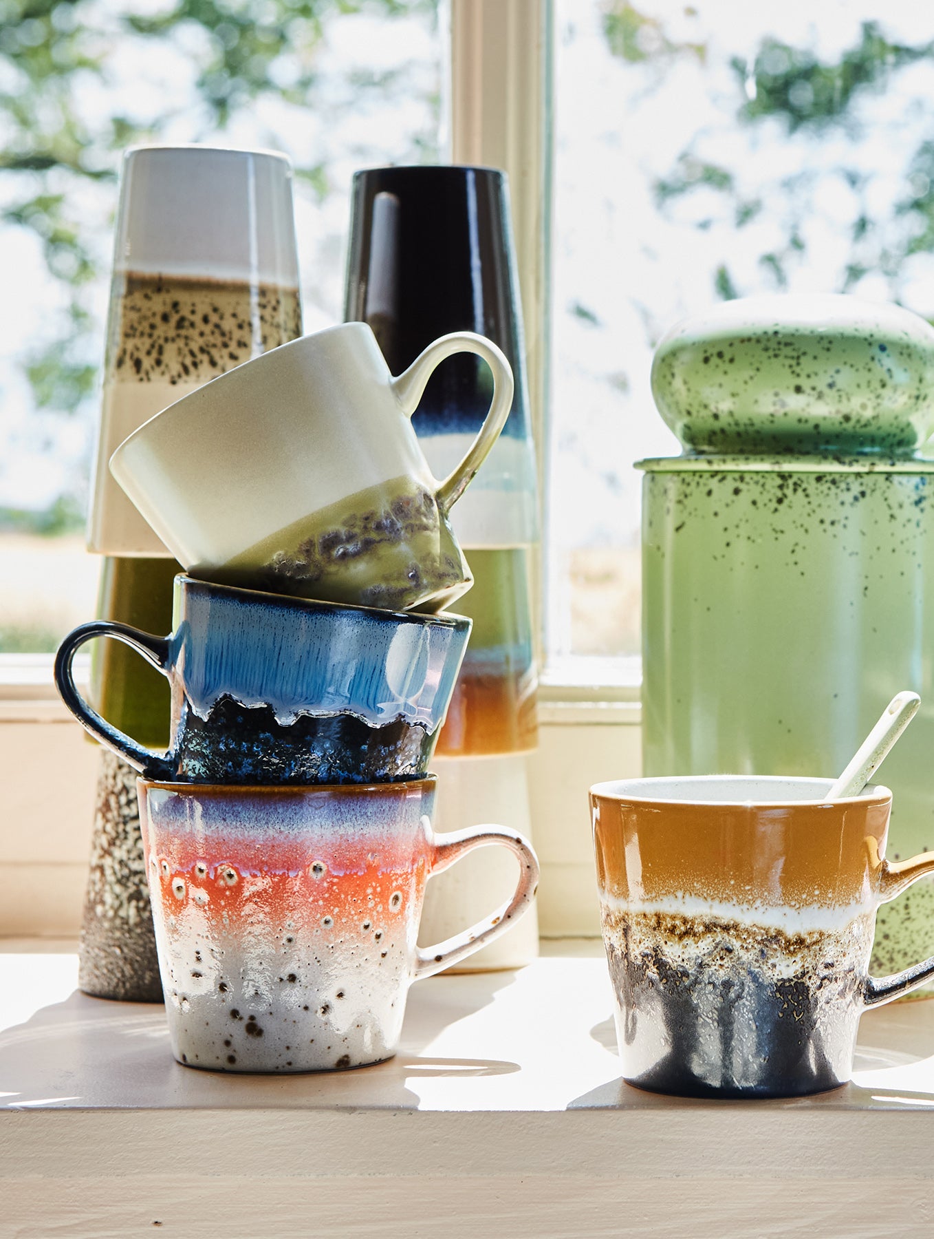 Americano Tasse 70's - Keramik