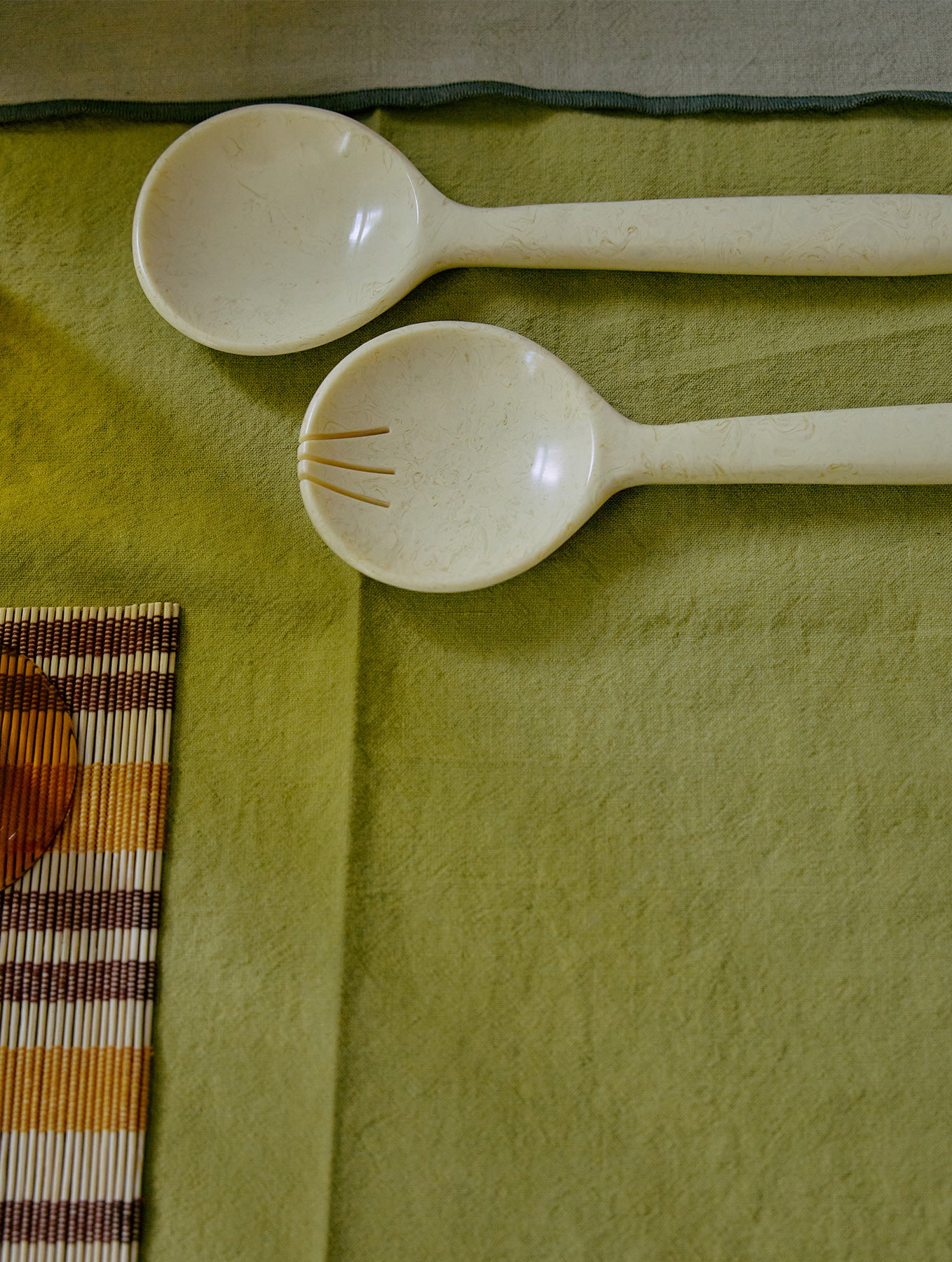 Salat Besteck-Set - Vanilla