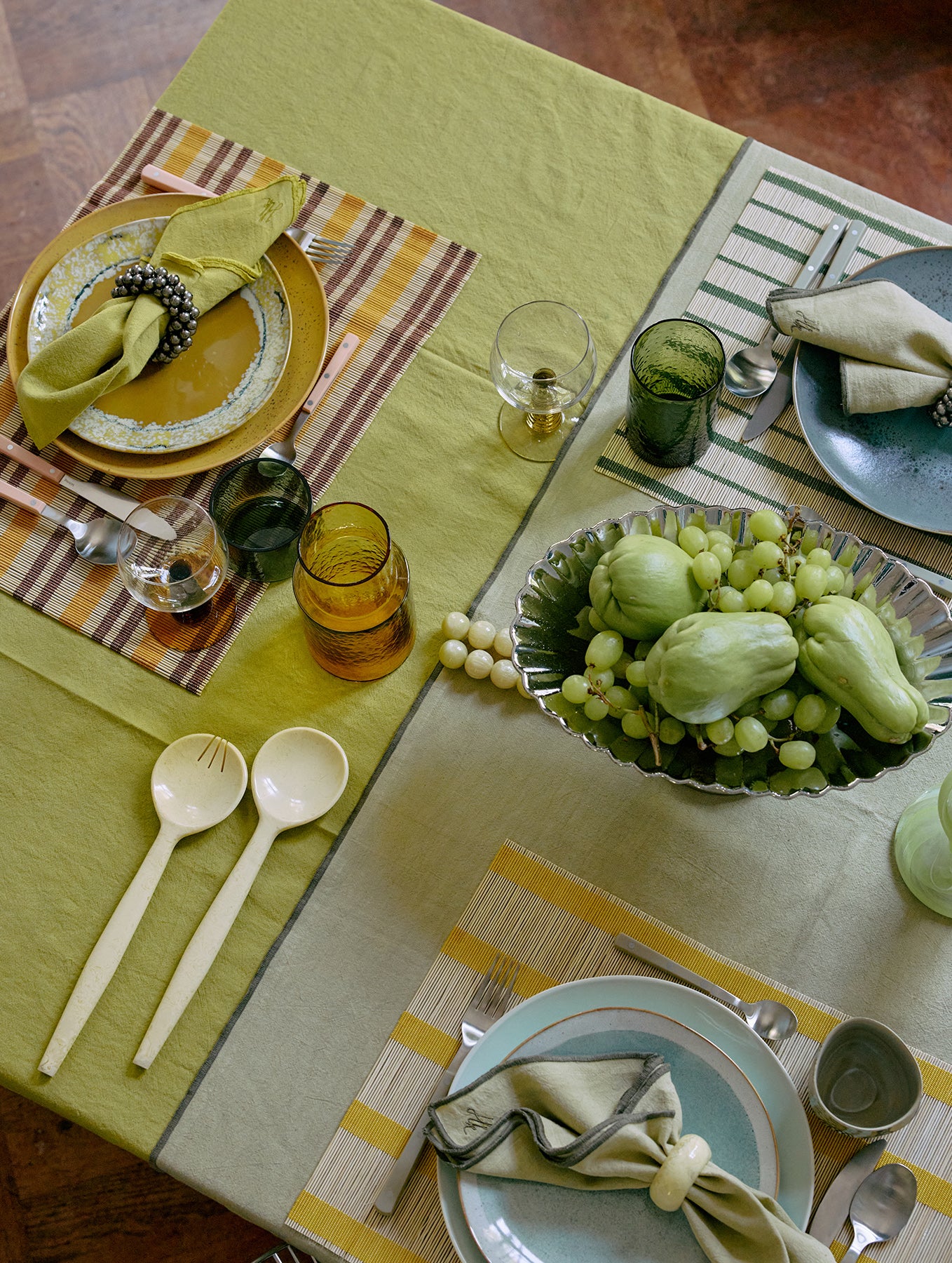 Salat Besteck-Set - Vanilla