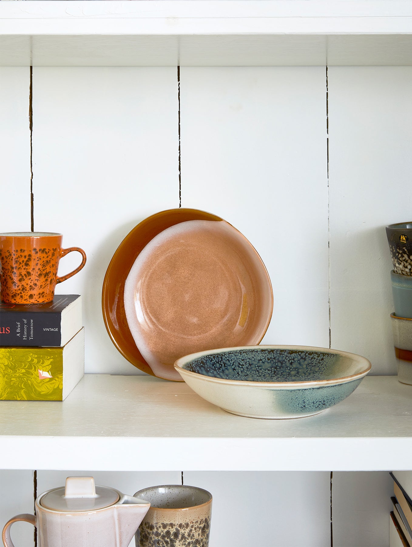 Curry Bowl 70's - "Mist" - Keramik