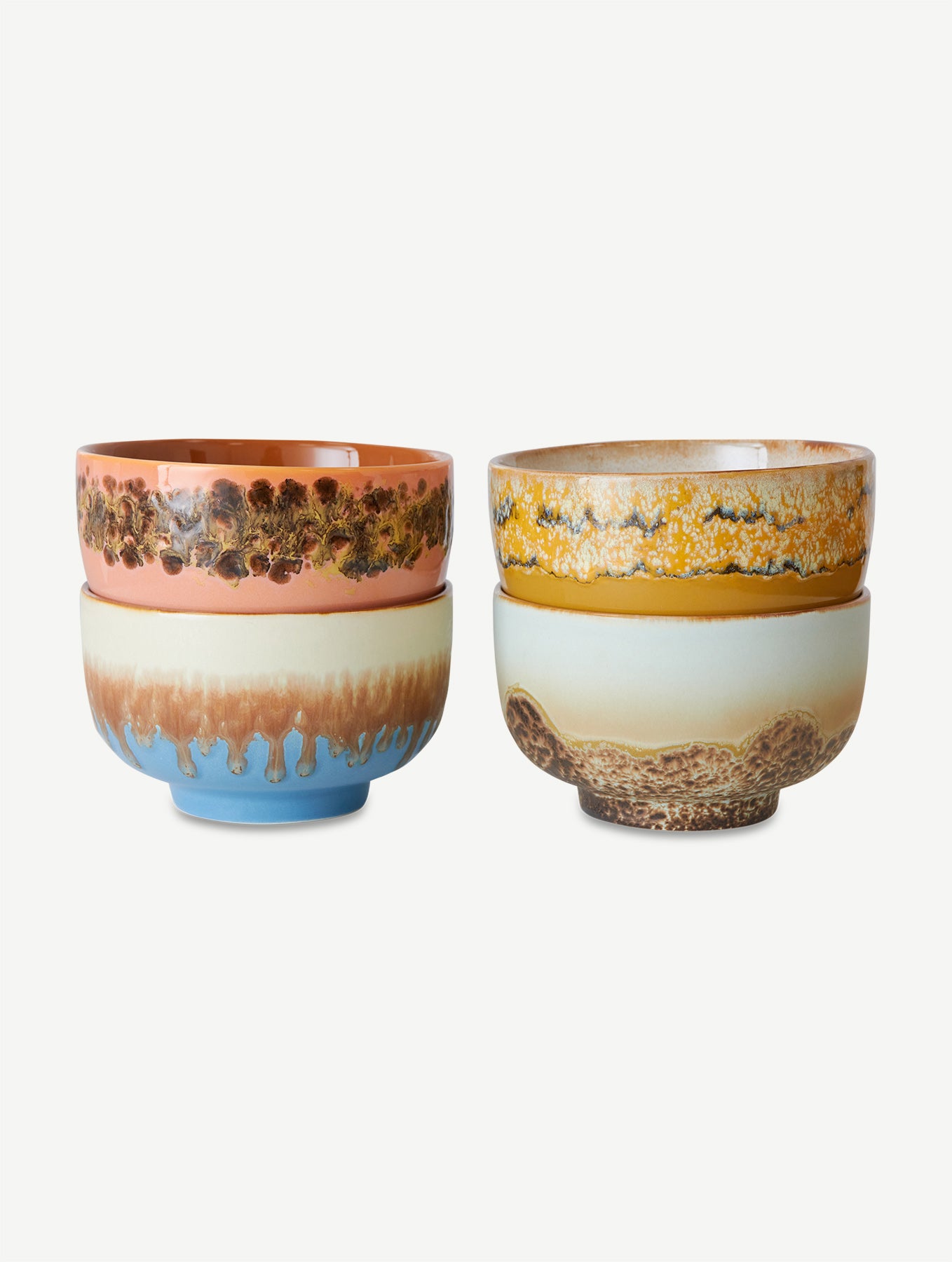 Noodle Bowl 70's - Keramik - Serie "Seabreeze"