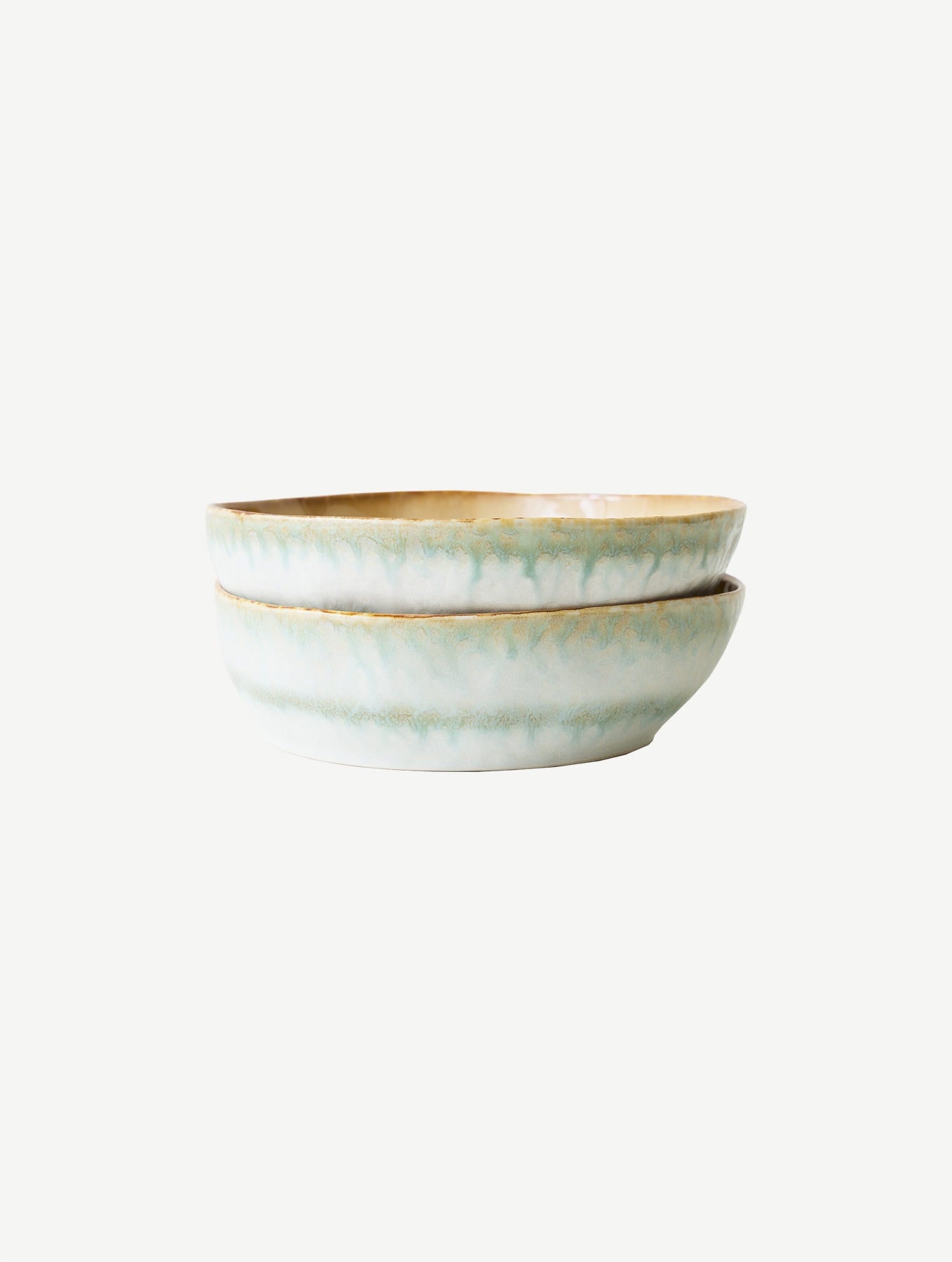 Pasta Bowl 70's - Keramik | "Petal"