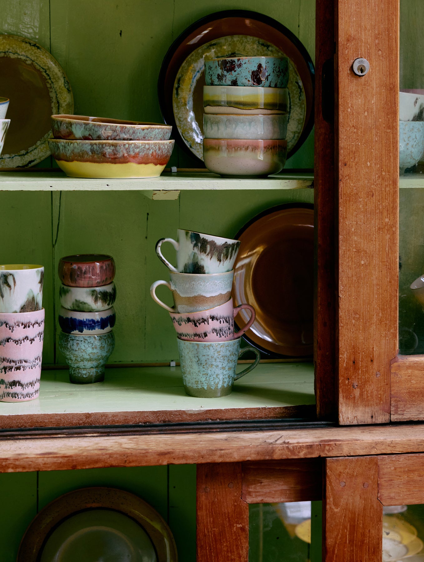 Cappuccino Tasse 70's - Keramik - Serie "Dada"