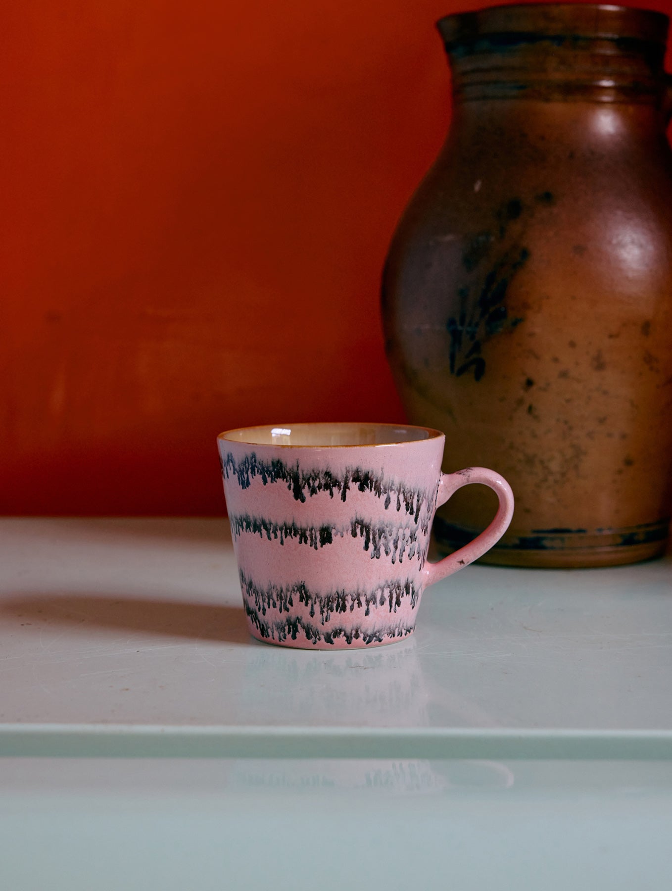 Cappuccino Tasse 70's - Keramik - Serie "Dada"