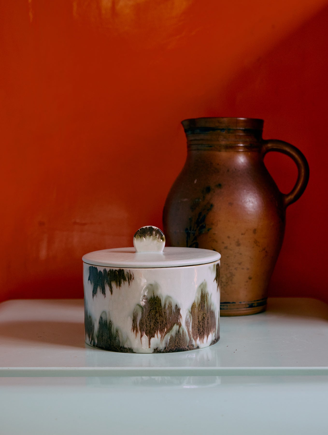 Keksdose 70's - Keramik - "Tide"