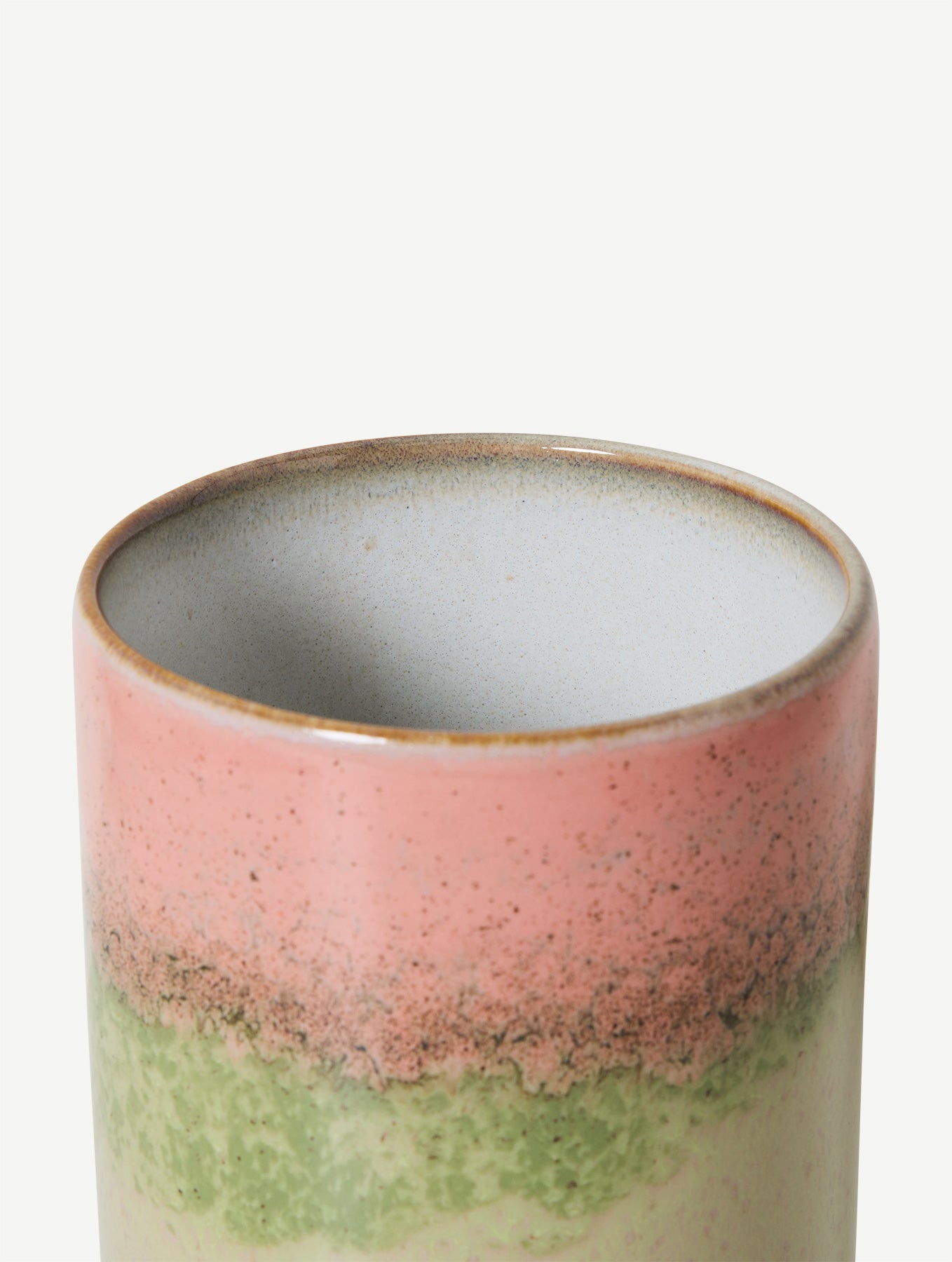 Aufbewahrungsdose 70's - Keramik - "Glaze"