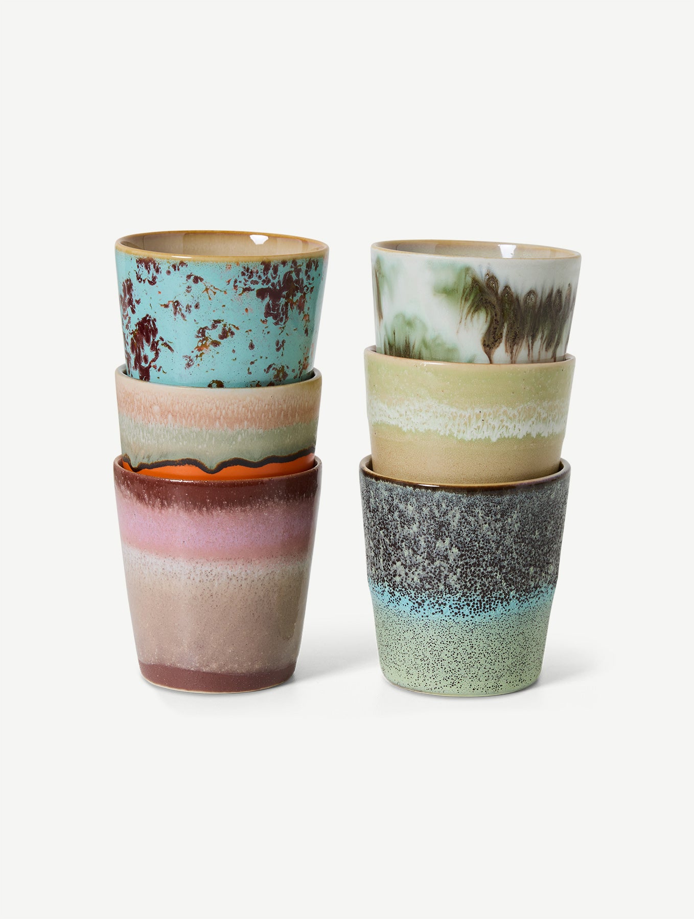 Kaffeebecher 70's - Keramik - Serie "Surreal"