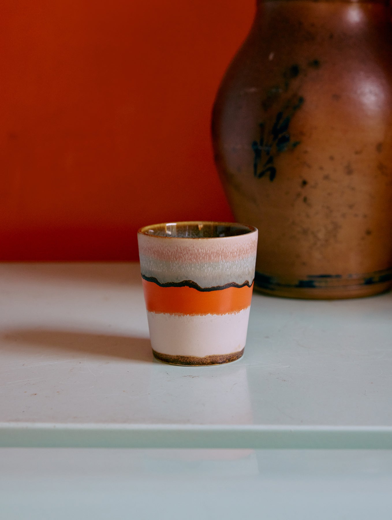 Kaffeebecher 70's - Keramik - Serie "Surreal"