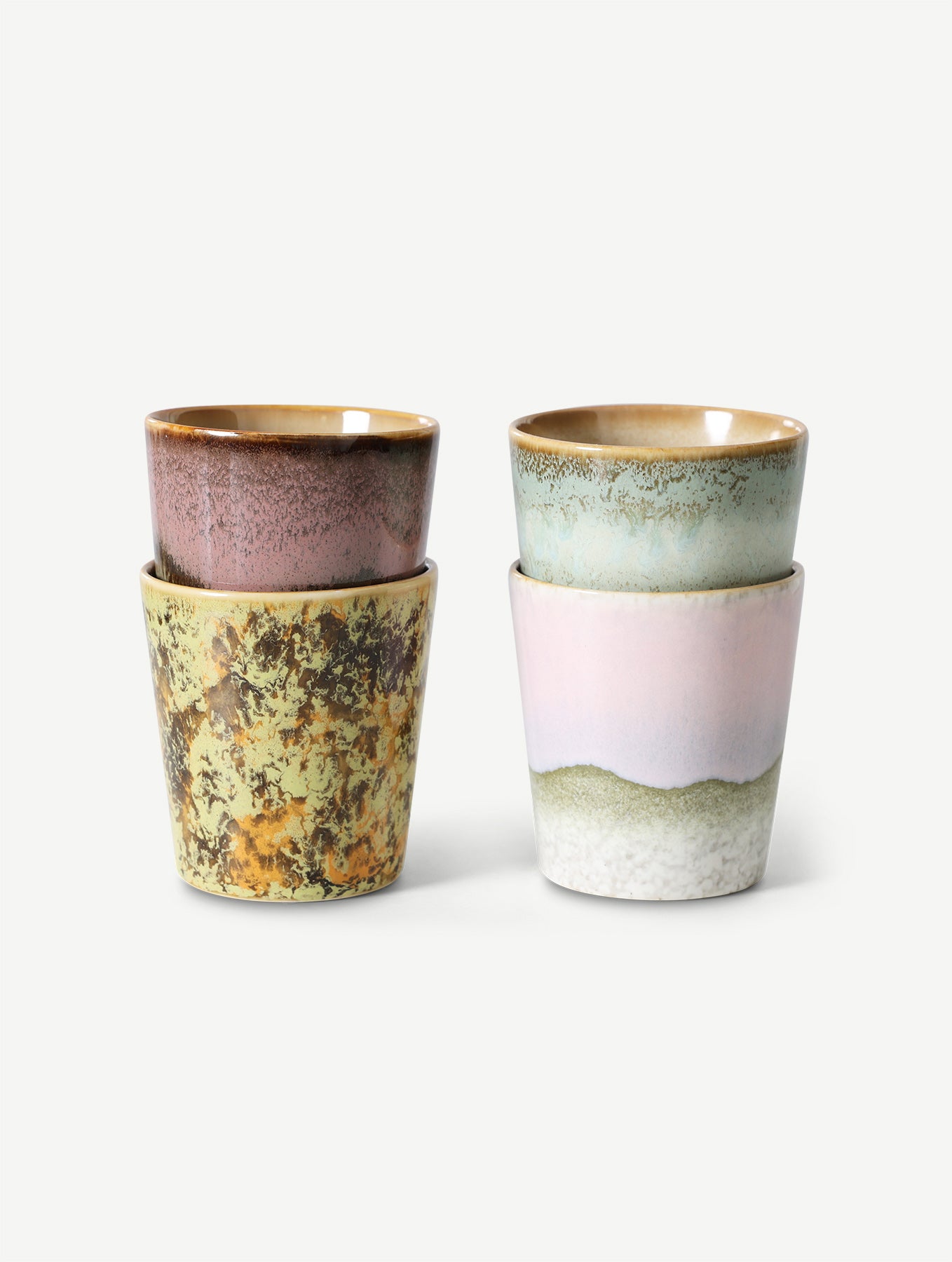 Kaffeebecher 70's - Keramik - Serie "Serendipity"