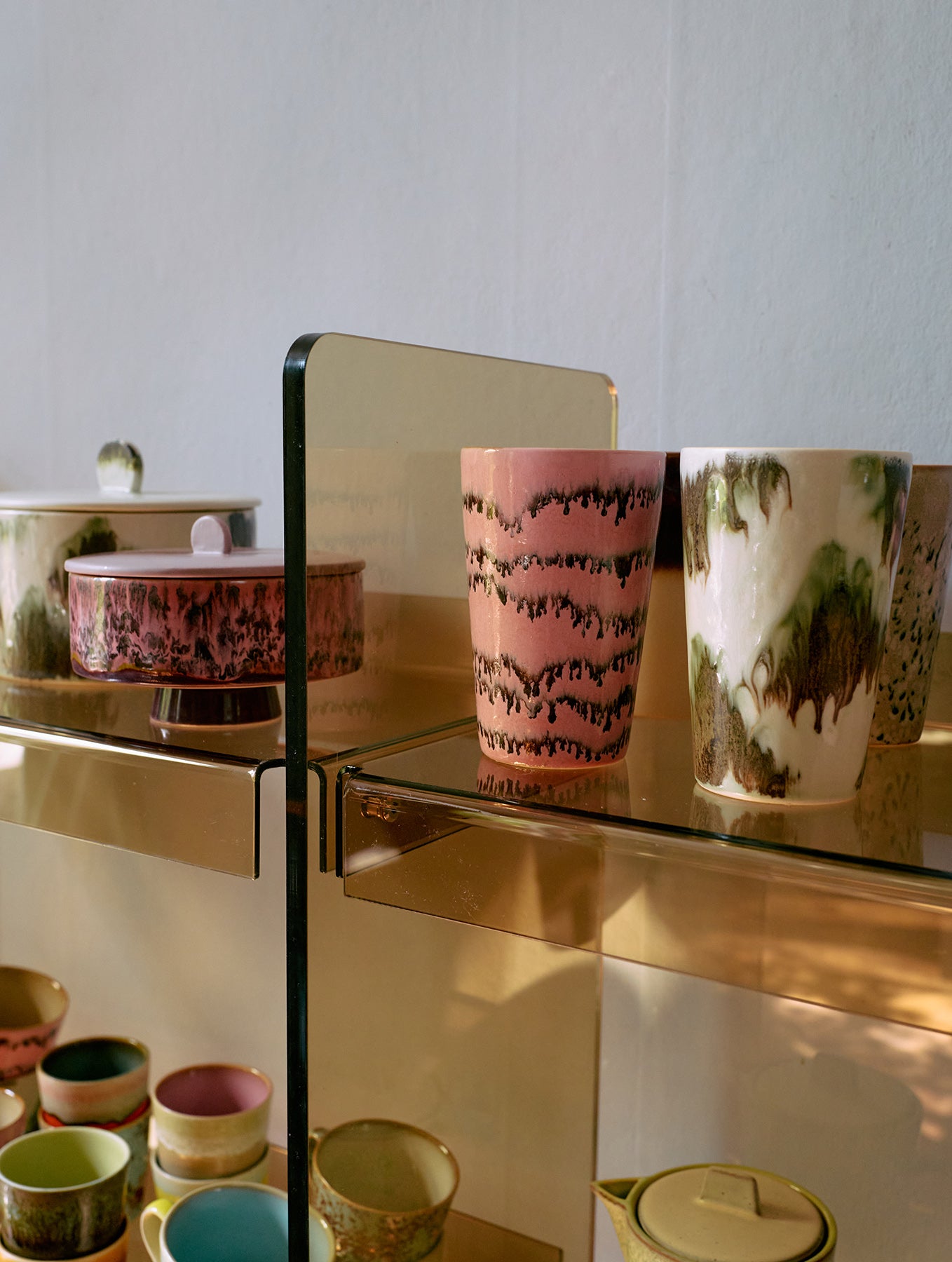 Teebecher 70's - Keramik