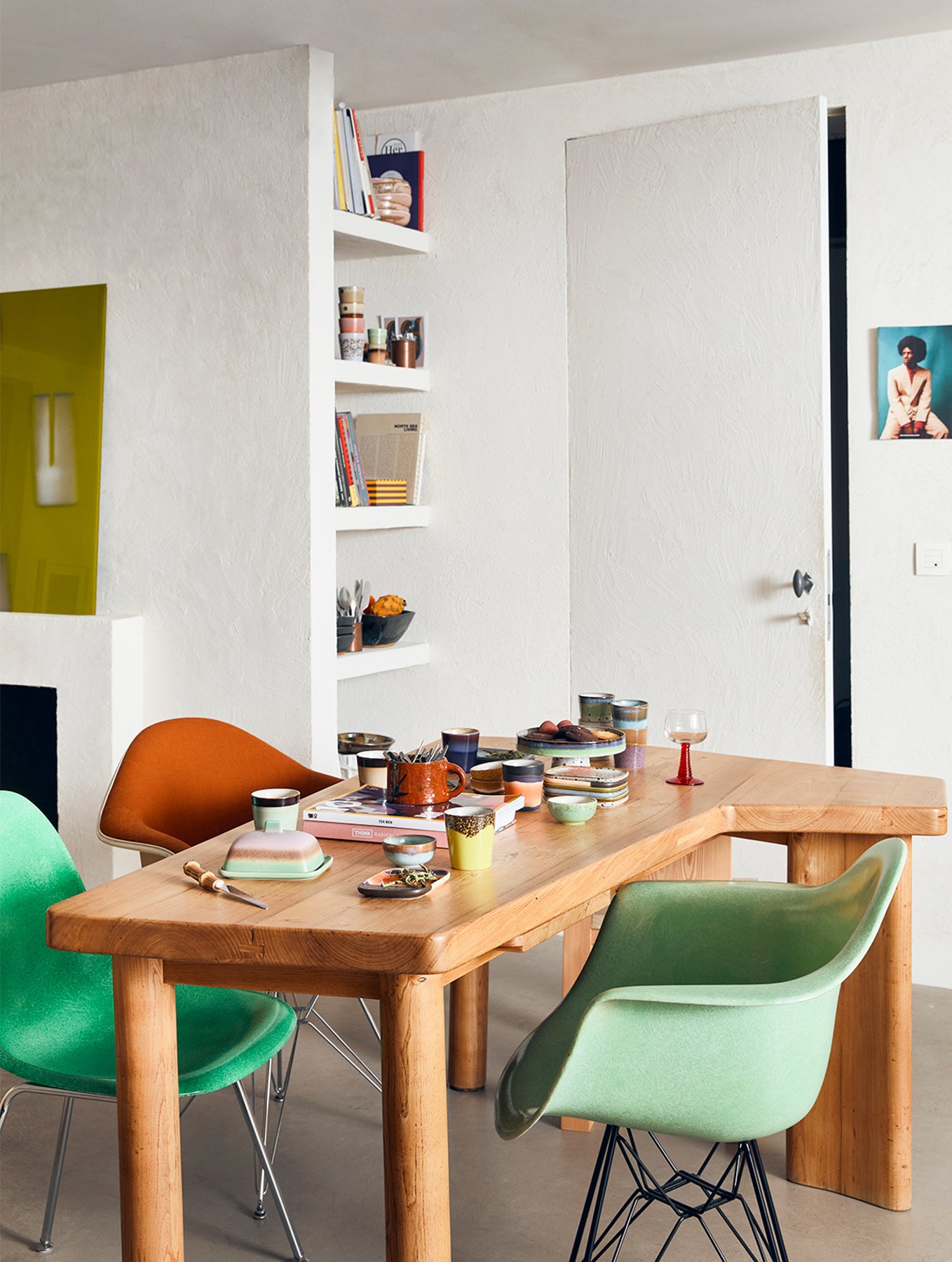 Schale mit Fuß 70's - Keramik