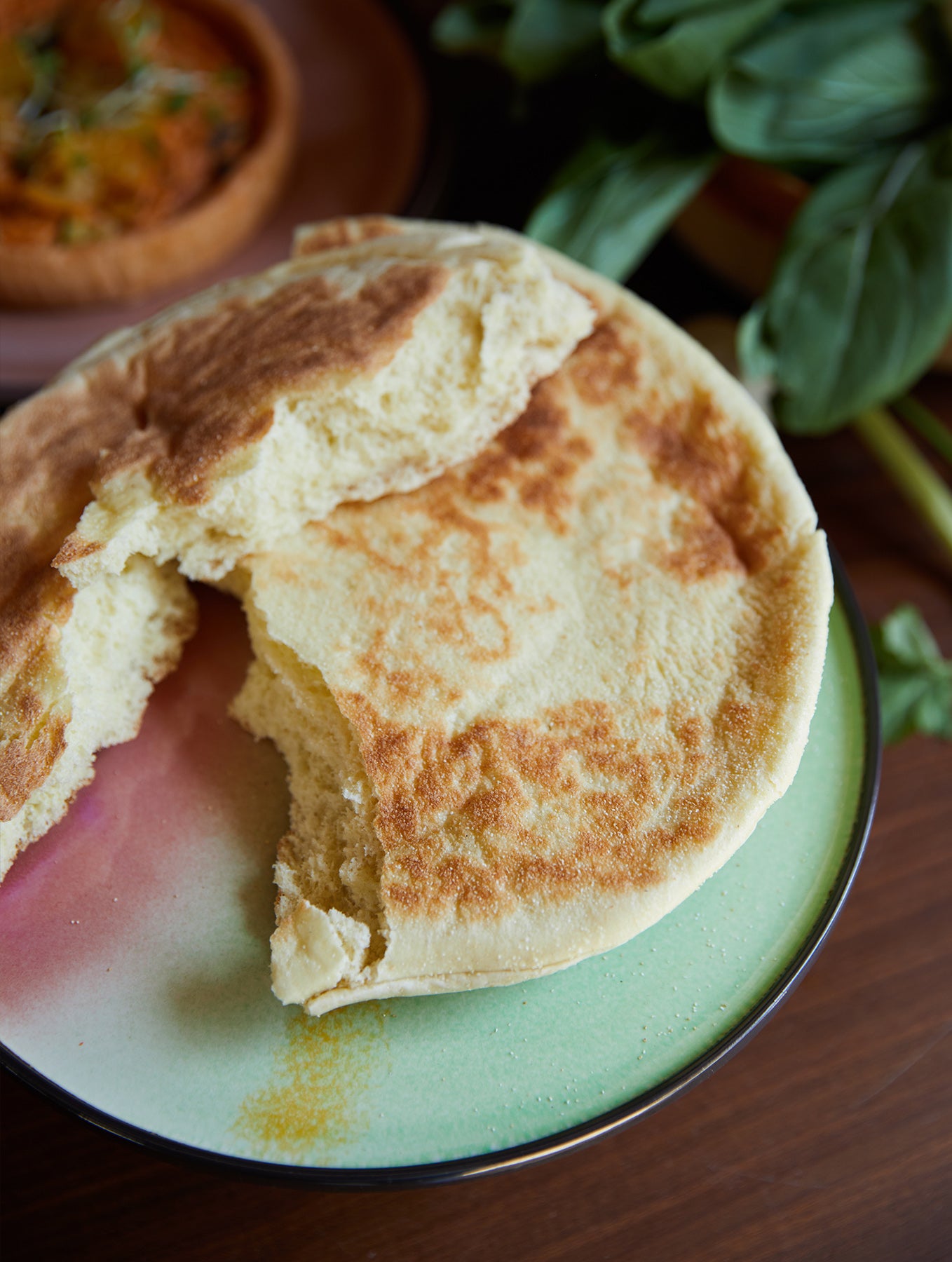 Schale mit Fuß 70's - M - Keramik