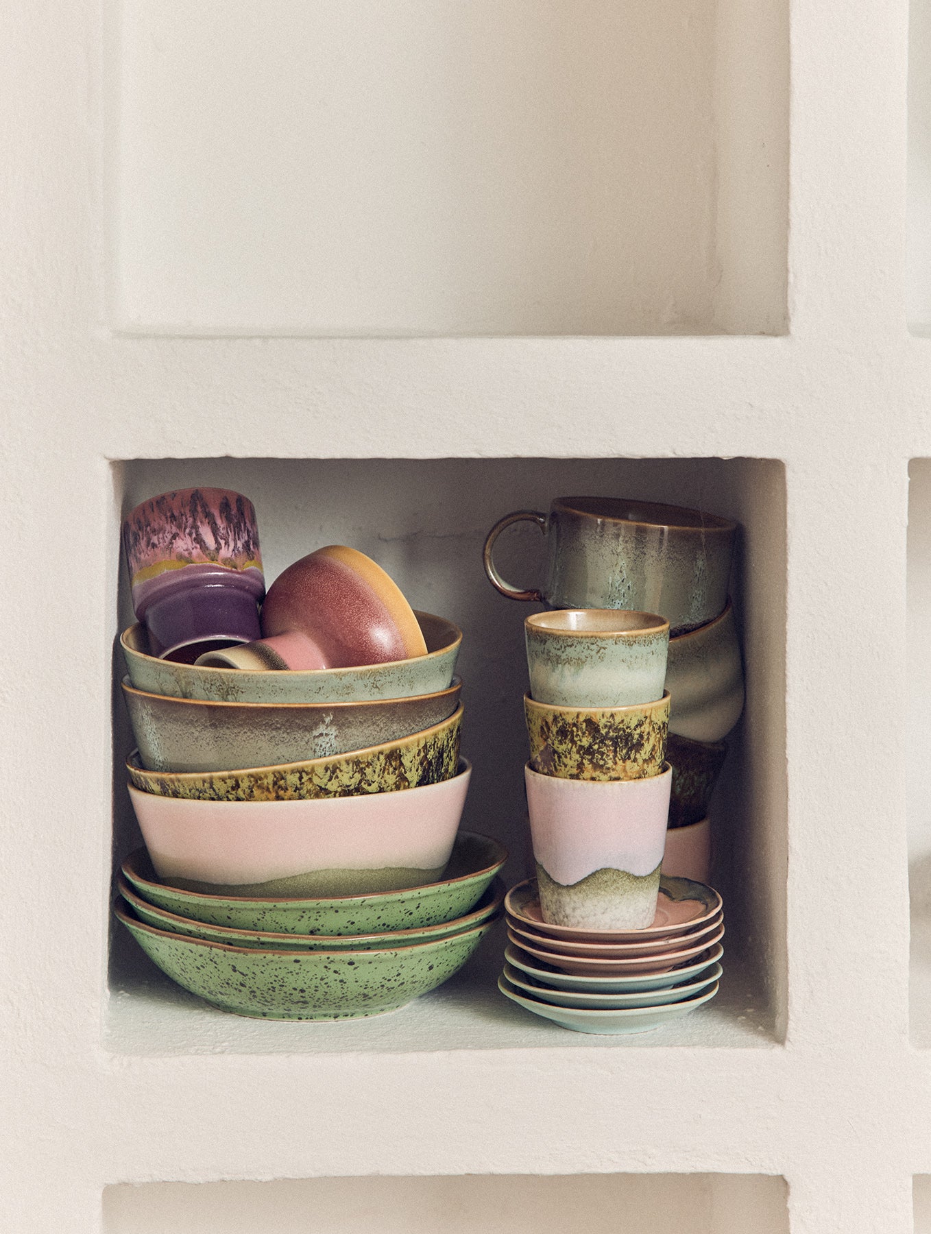 Ramen Bowl 70's - Keramik - Serie "Verge"