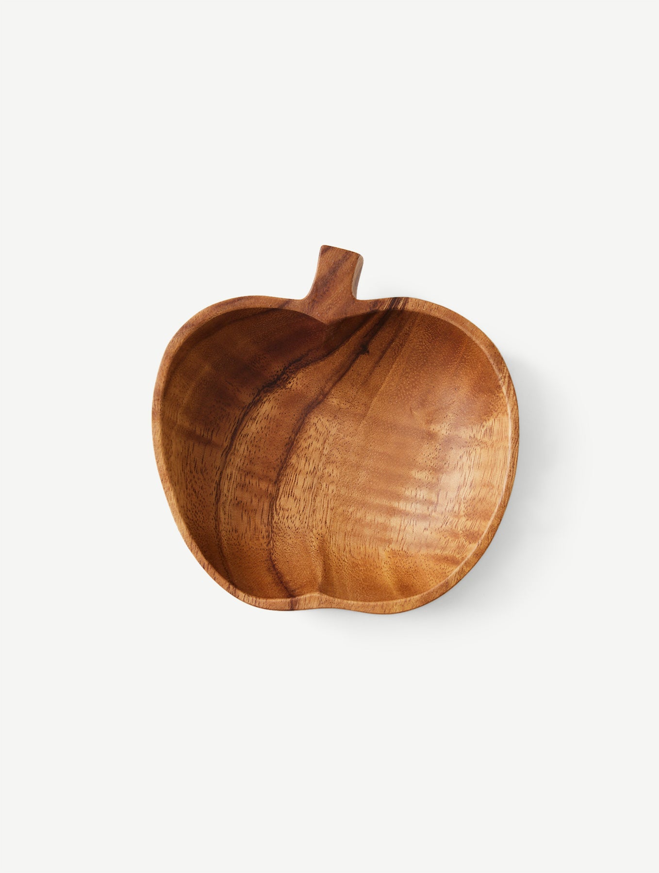 Holz-Bowl - Acacia - "Apple"