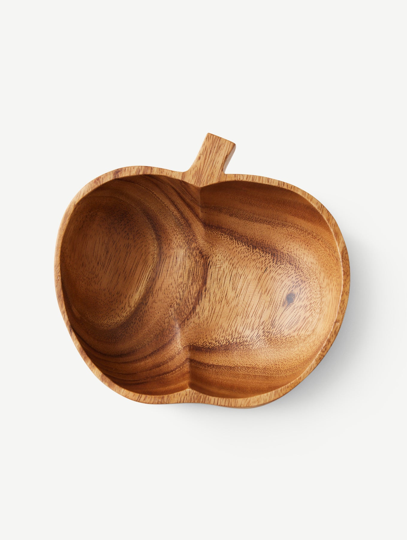 Holz-Bowl - Acacia - "Apple"