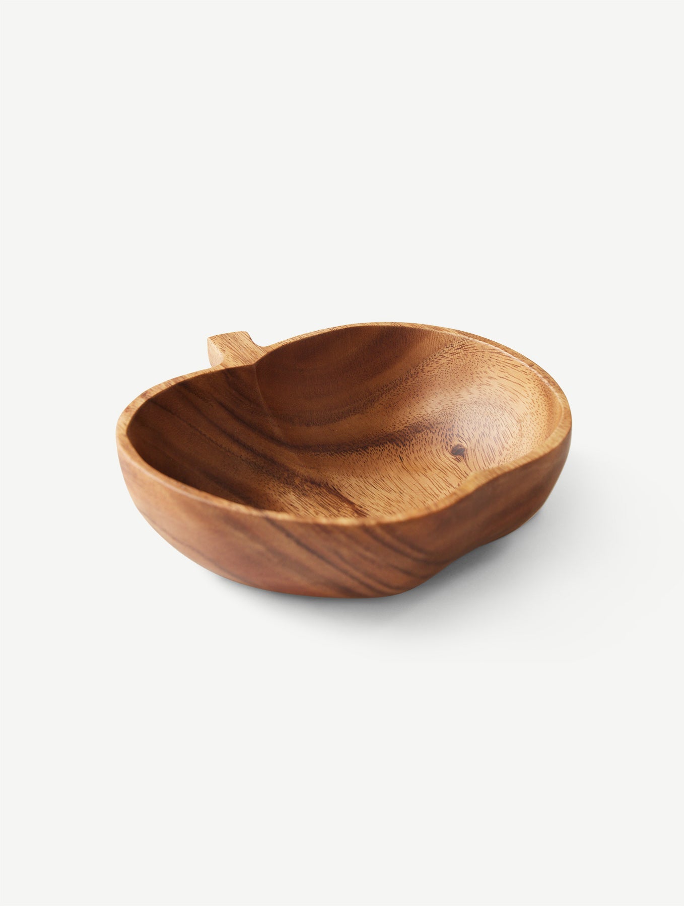 Holz-Bowl - Acacia - "Apple"