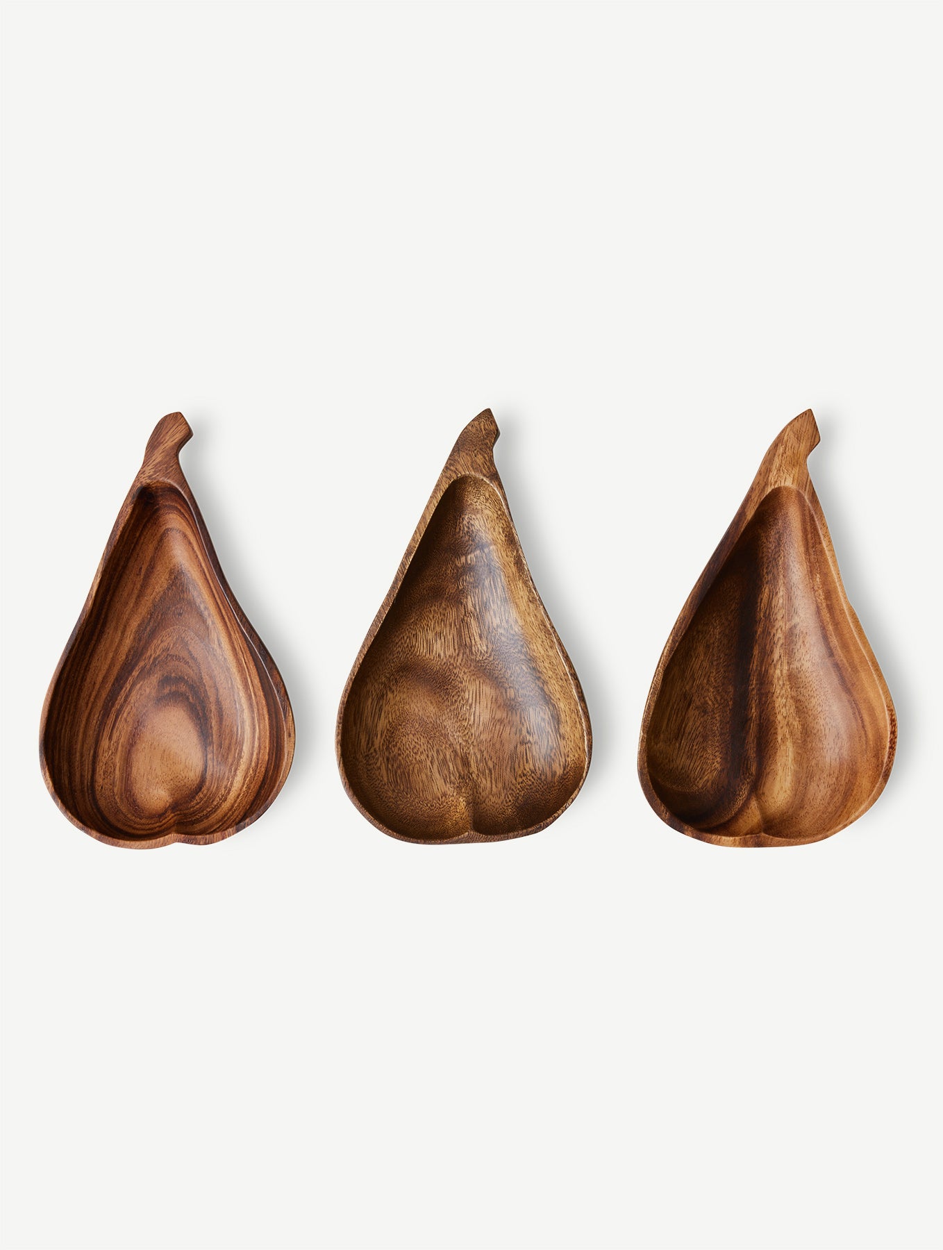 Holz-Bowl - Acacia - "Pear"