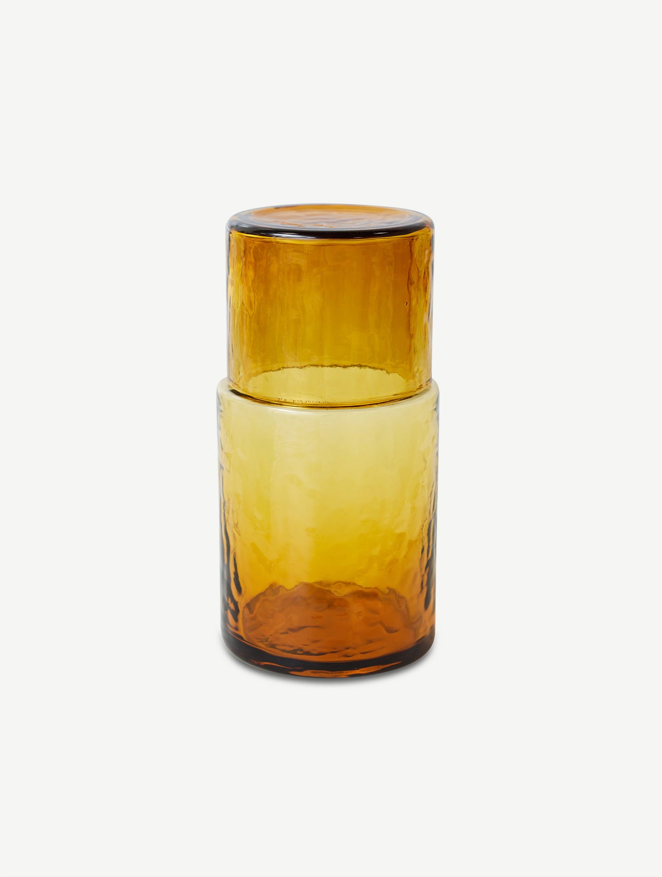 "Tube" Trinkglas - Amber