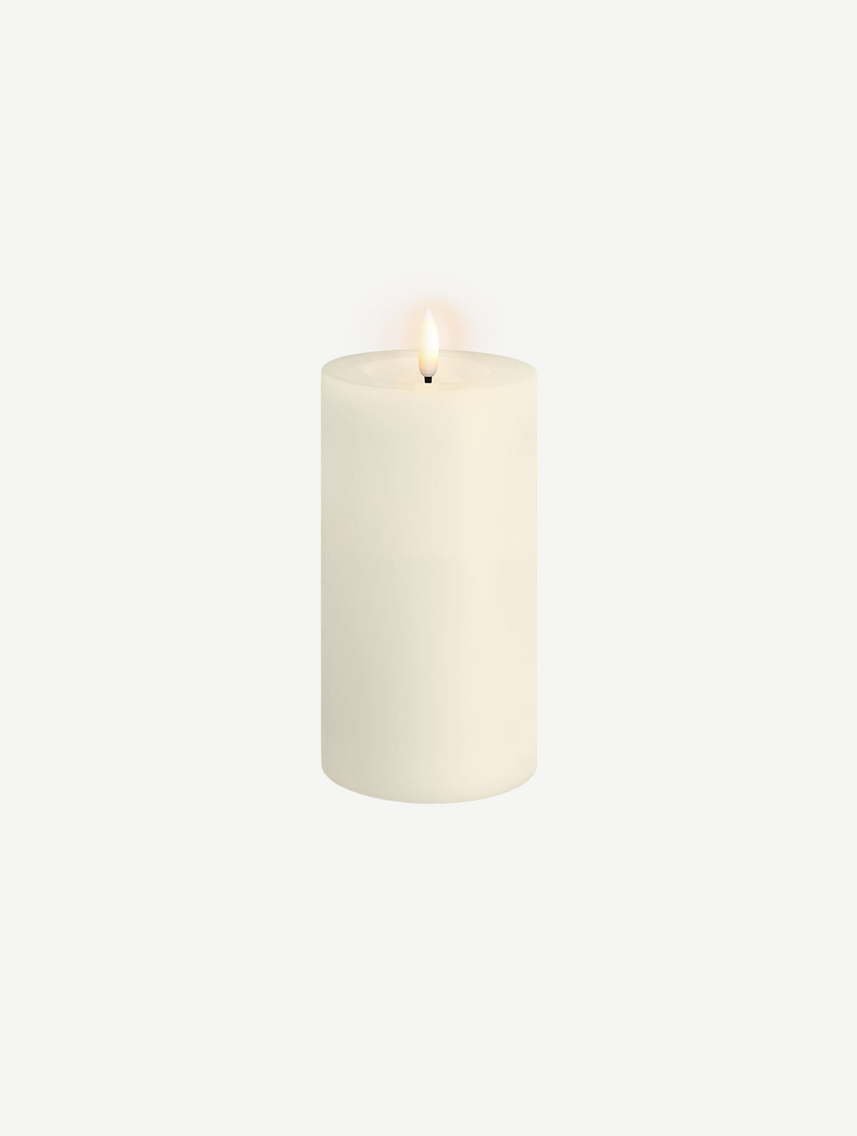 LED-Stumpenkerze - Ivory