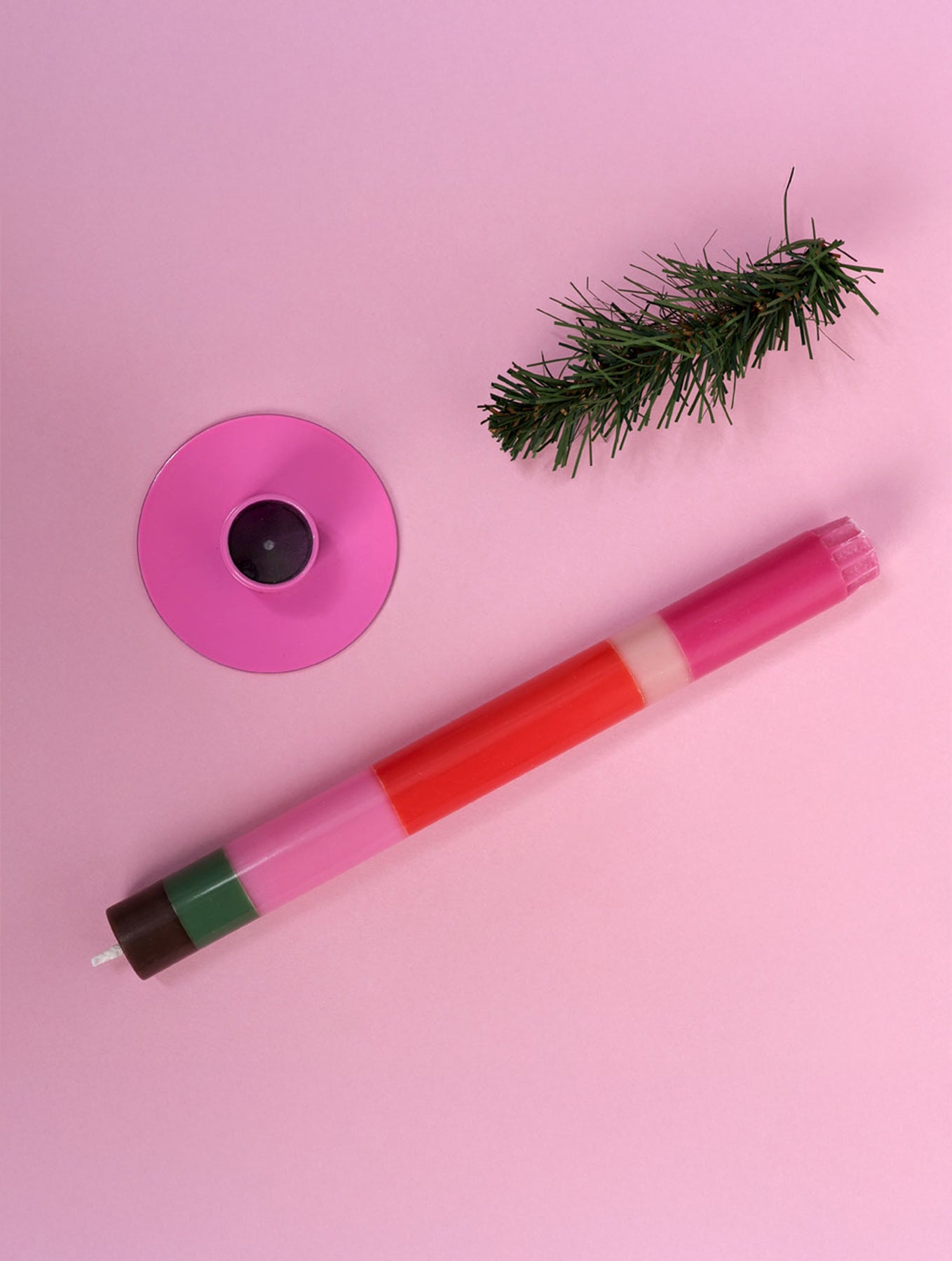 Stabkerze "Weihnachtsgruss"