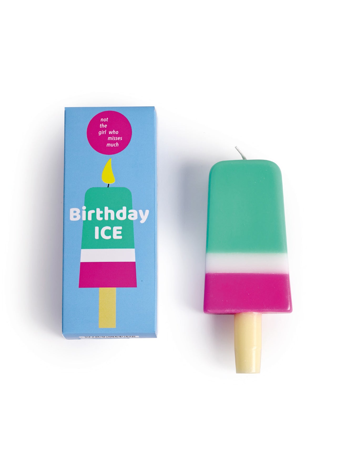 Party Candle "Birthday Ice"