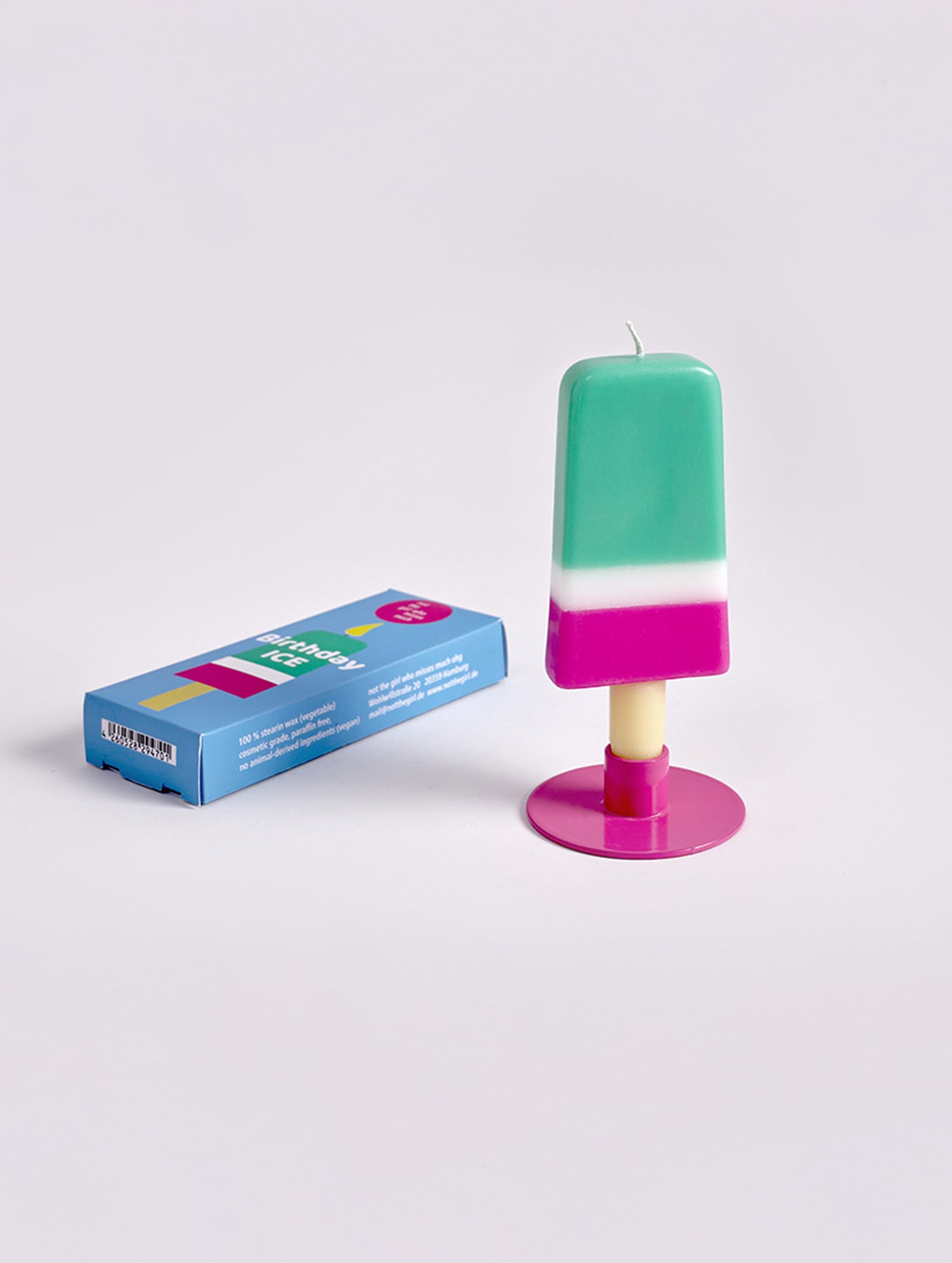 Party Candle "Birthday Ice"