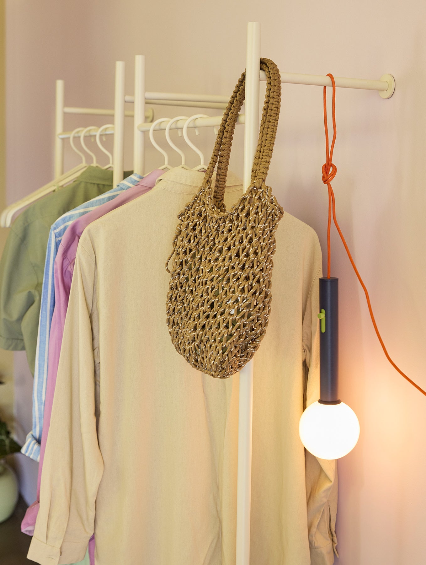 "Talk" Wandlampe - Blau