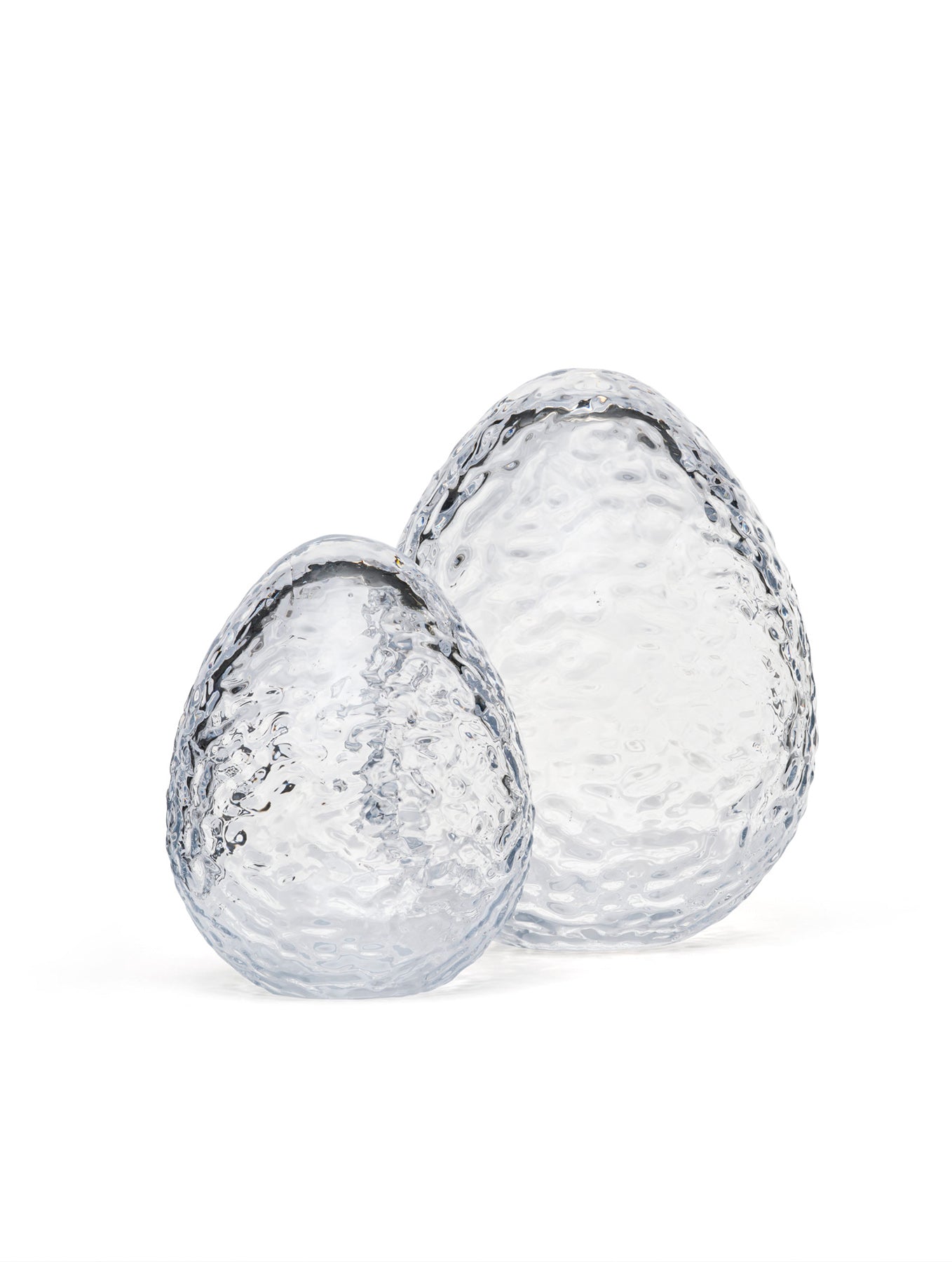 "Gry" Standing Egg - Clear