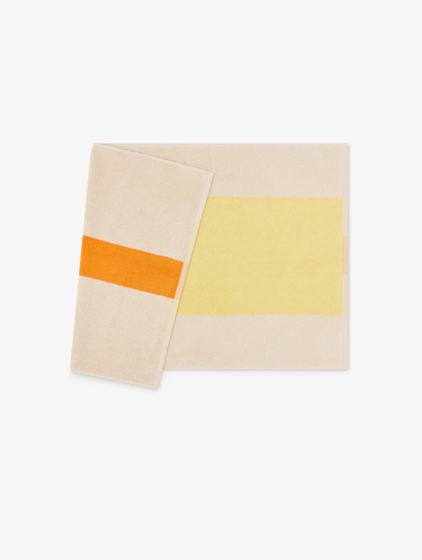 Badematte - Yellow - Orange