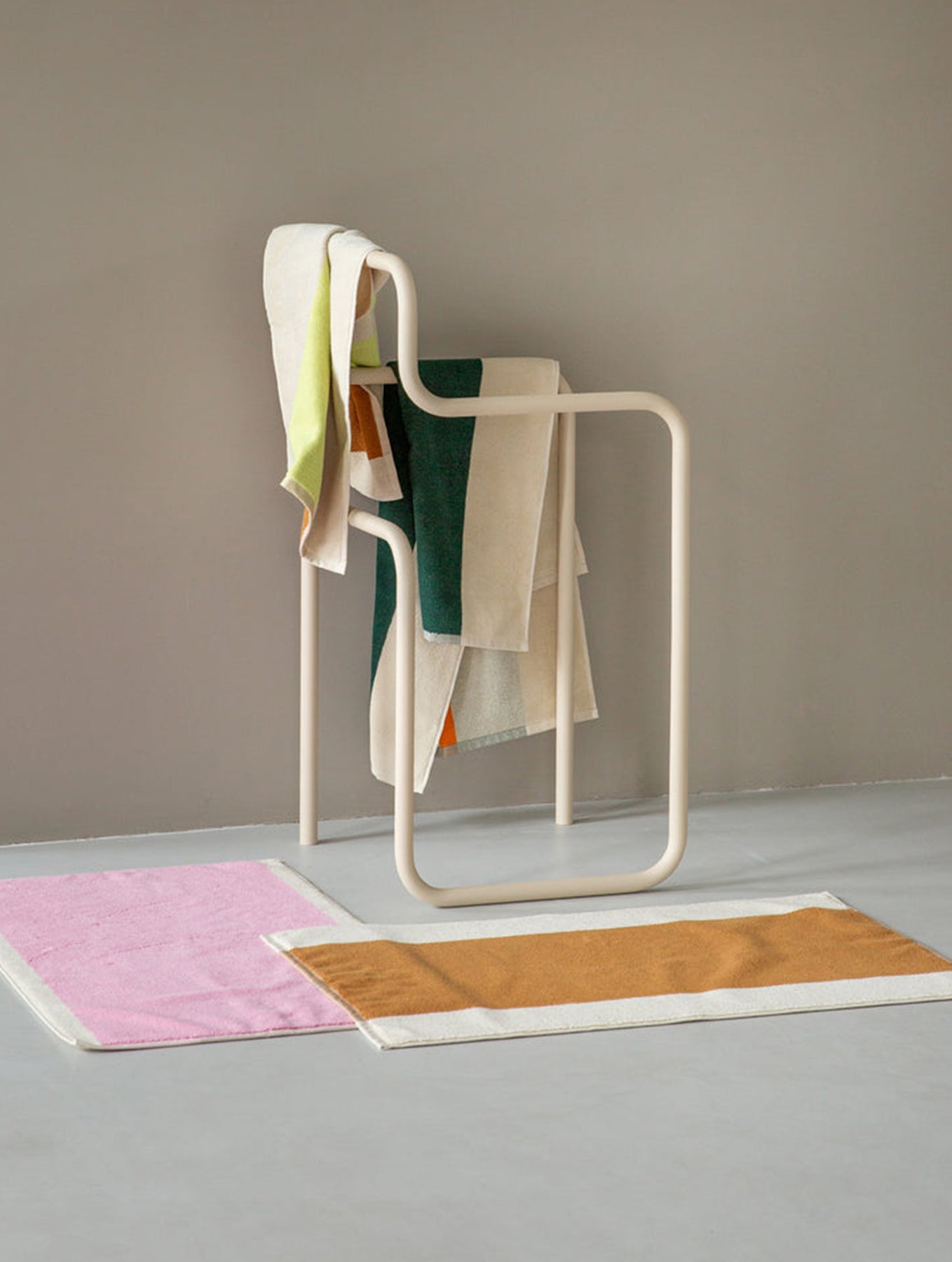 Badematte - Toffee - Turquoise