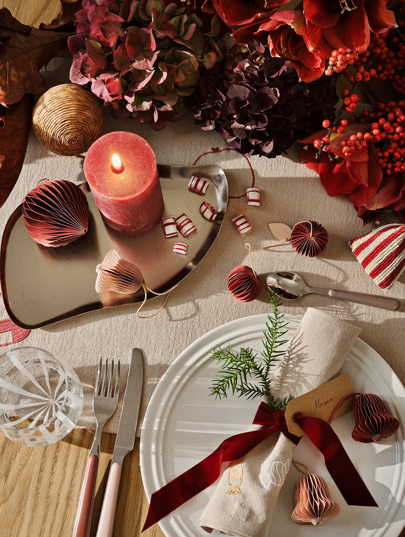 "Christmas Mix" Weihnachtsanhänger - 6er-Set