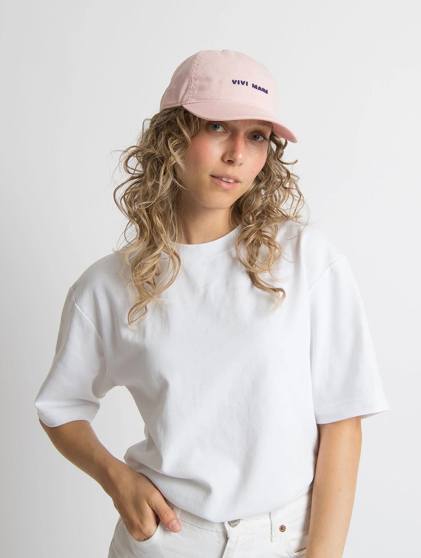 Cap Solid - Powder/Blue