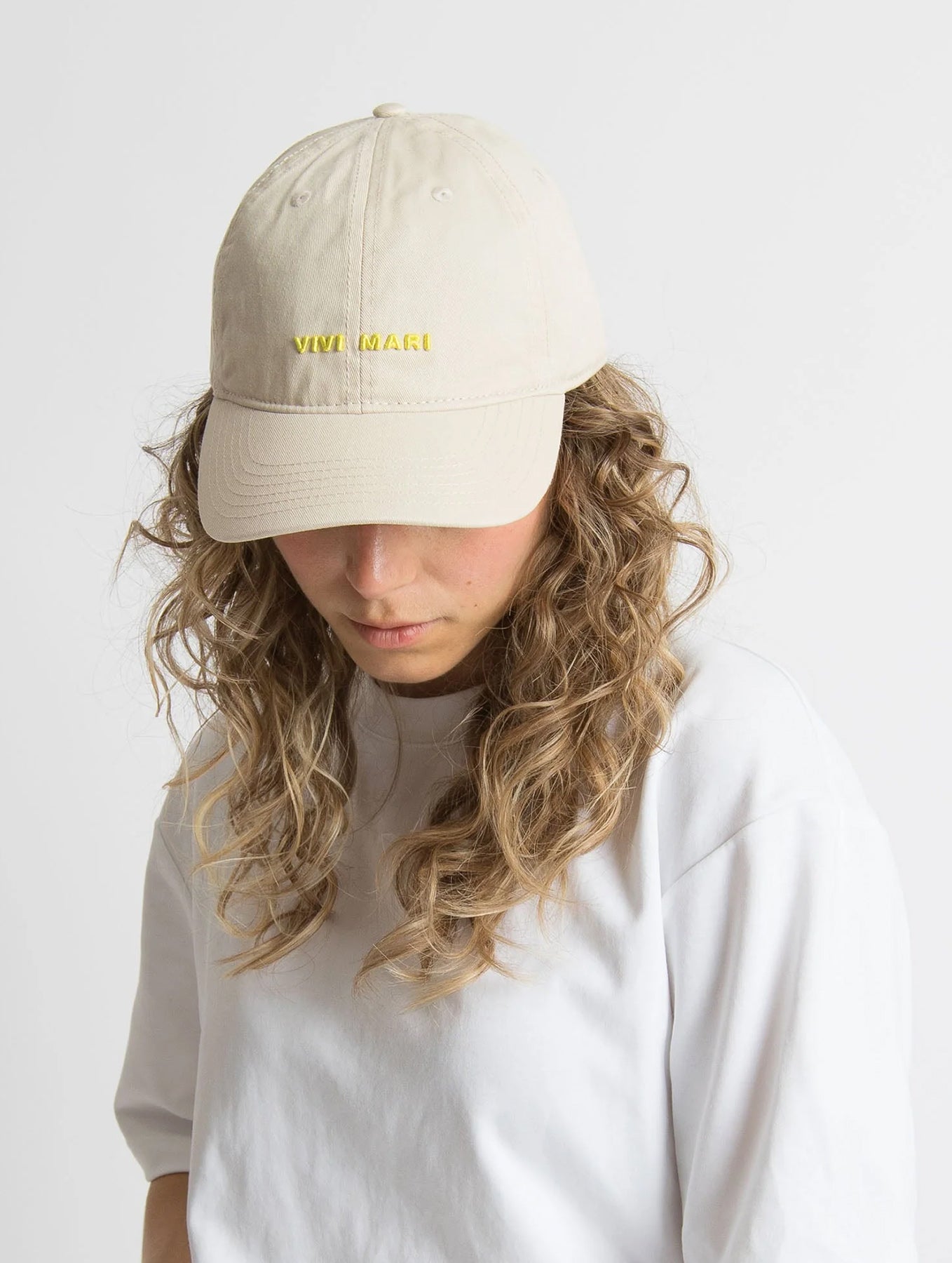 Cap Solid - Sand/Yellow