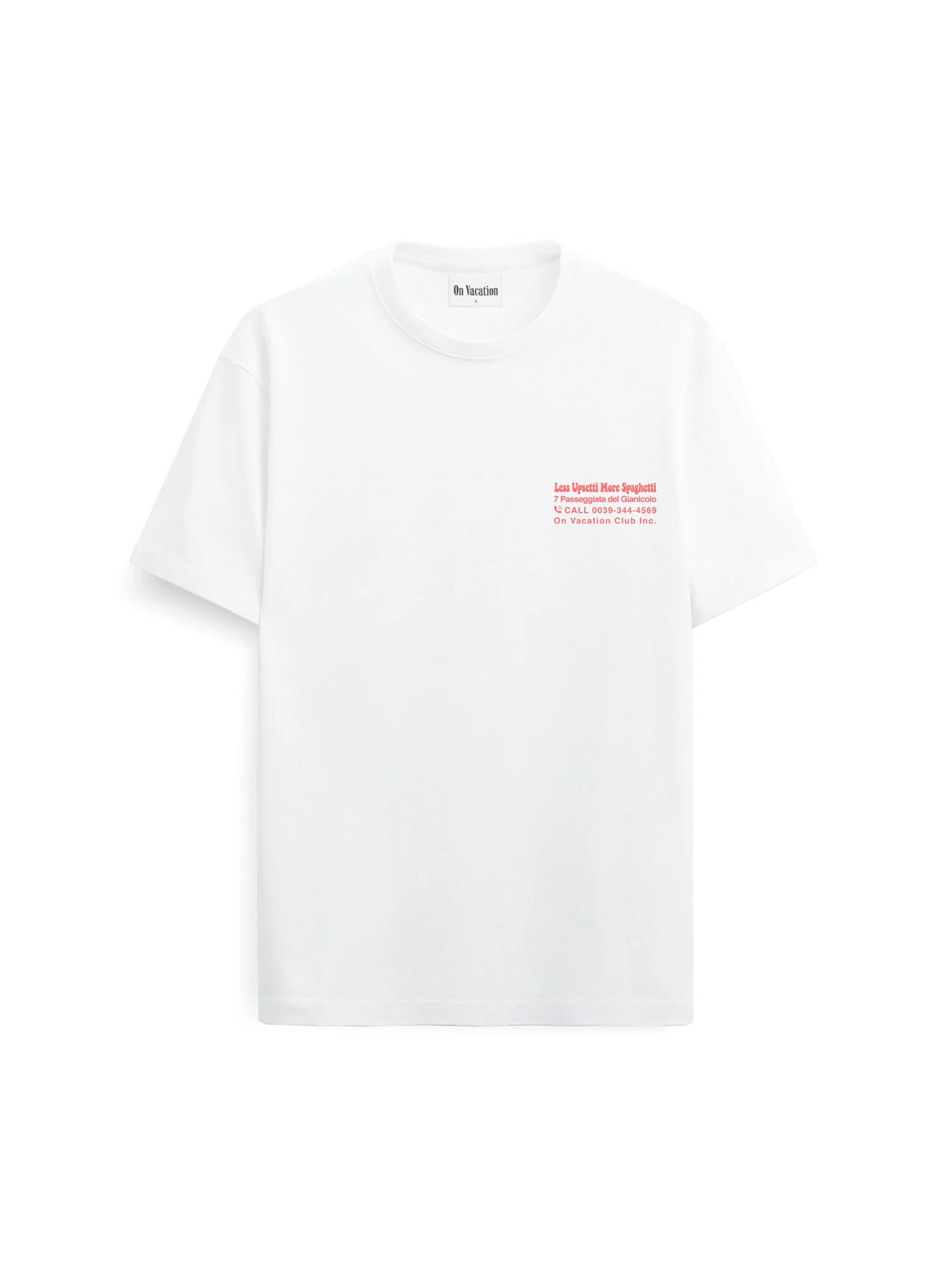 Less Upsetti T-Shirt - 100% Organic cotton