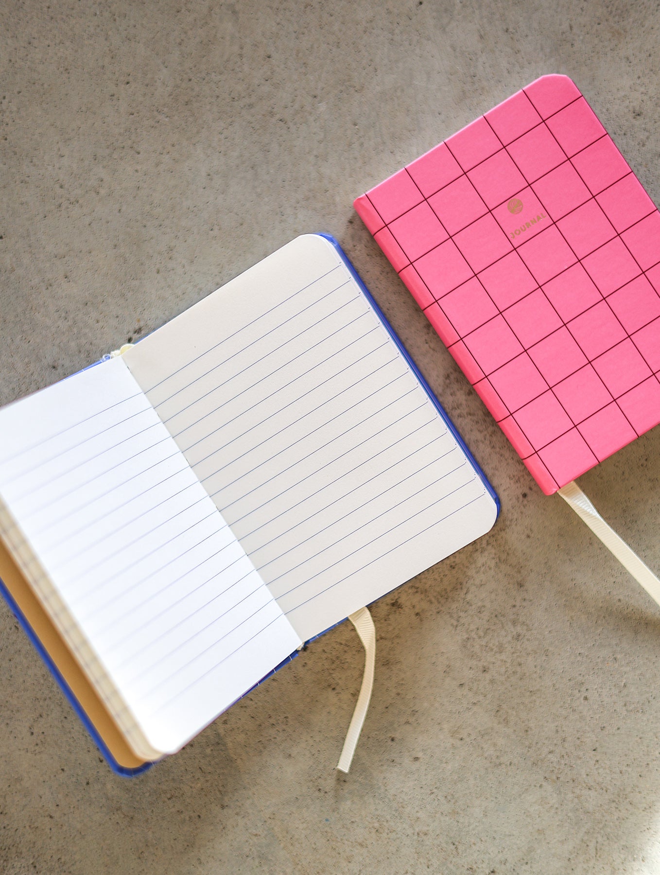 Notizbuch A7 - "Checkered Thin" - Liniert