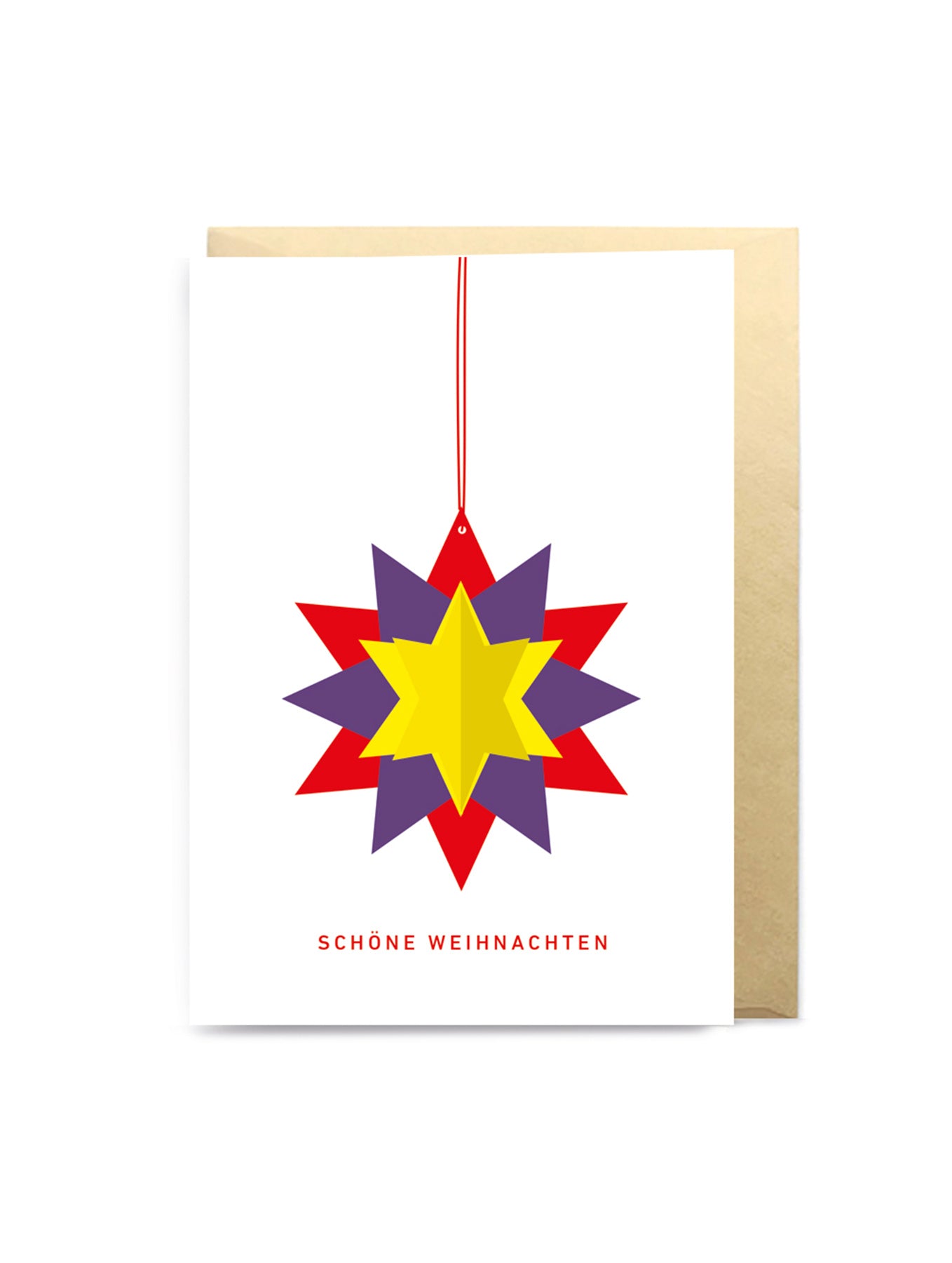 3D Klappkarte "Stern"