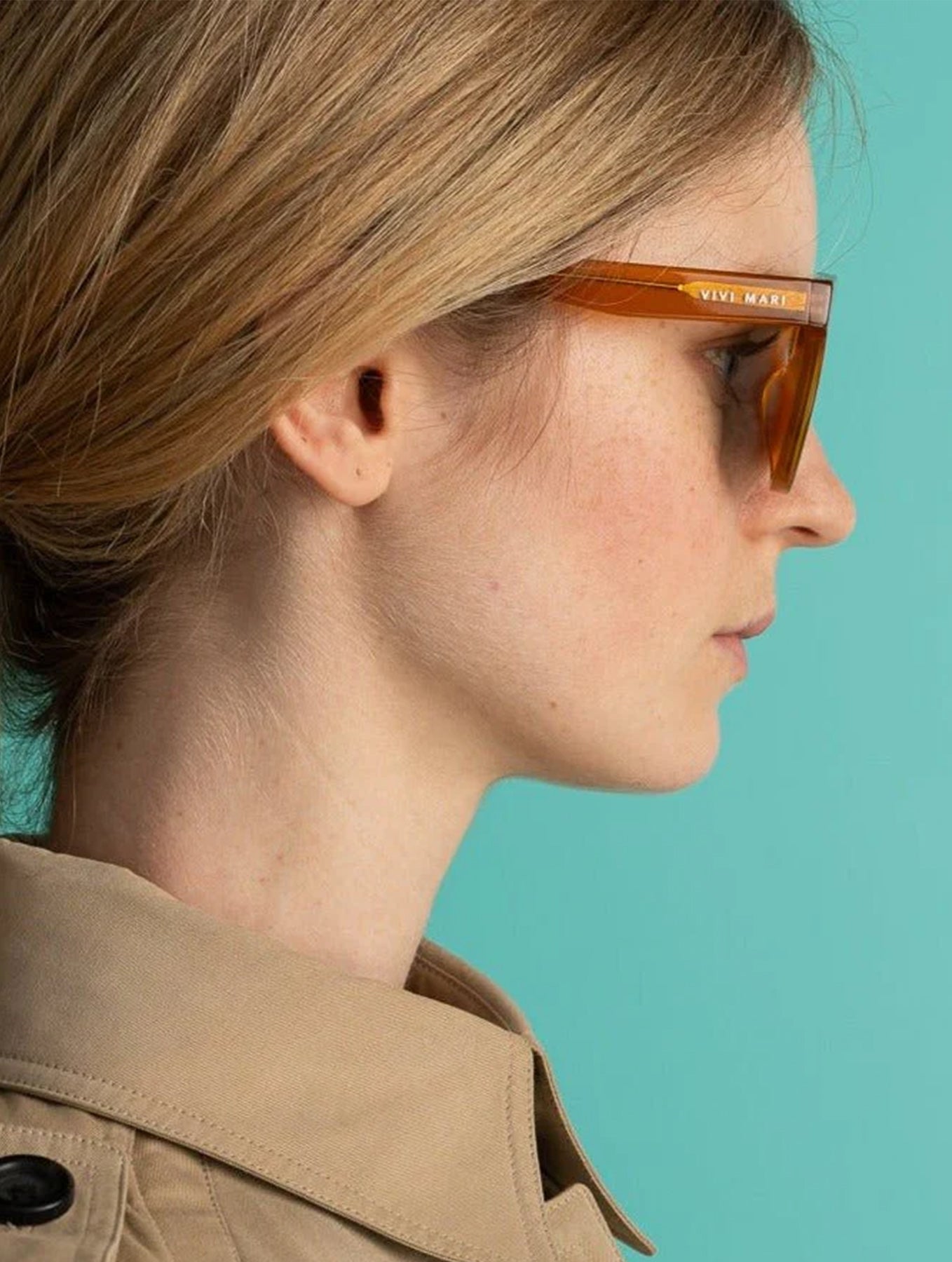 Sonnenbrille "Kiss the Sun" - Amber